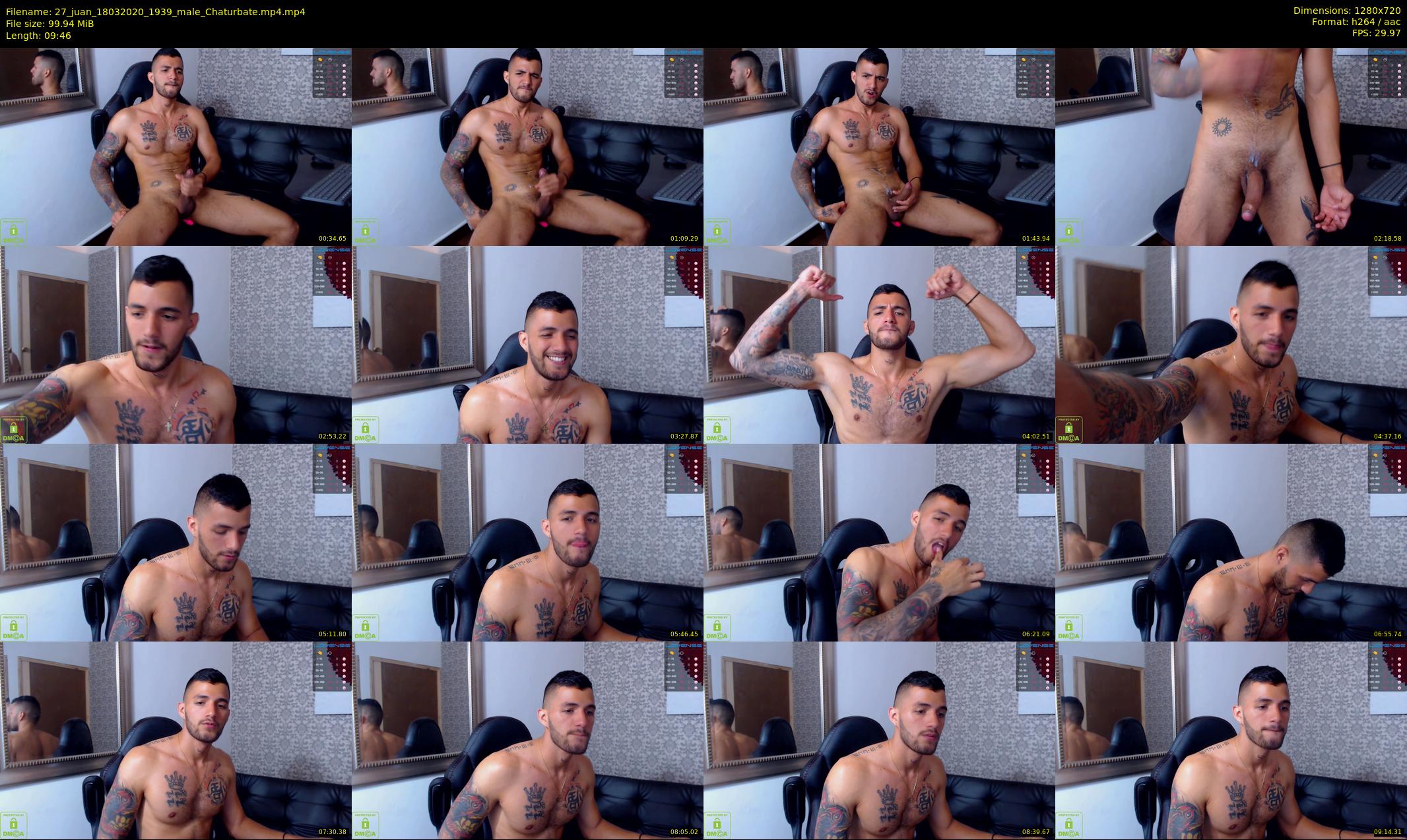 27_juan — 10 minute Chaturbate male cam show recording, 720p, Mar 18, 2020