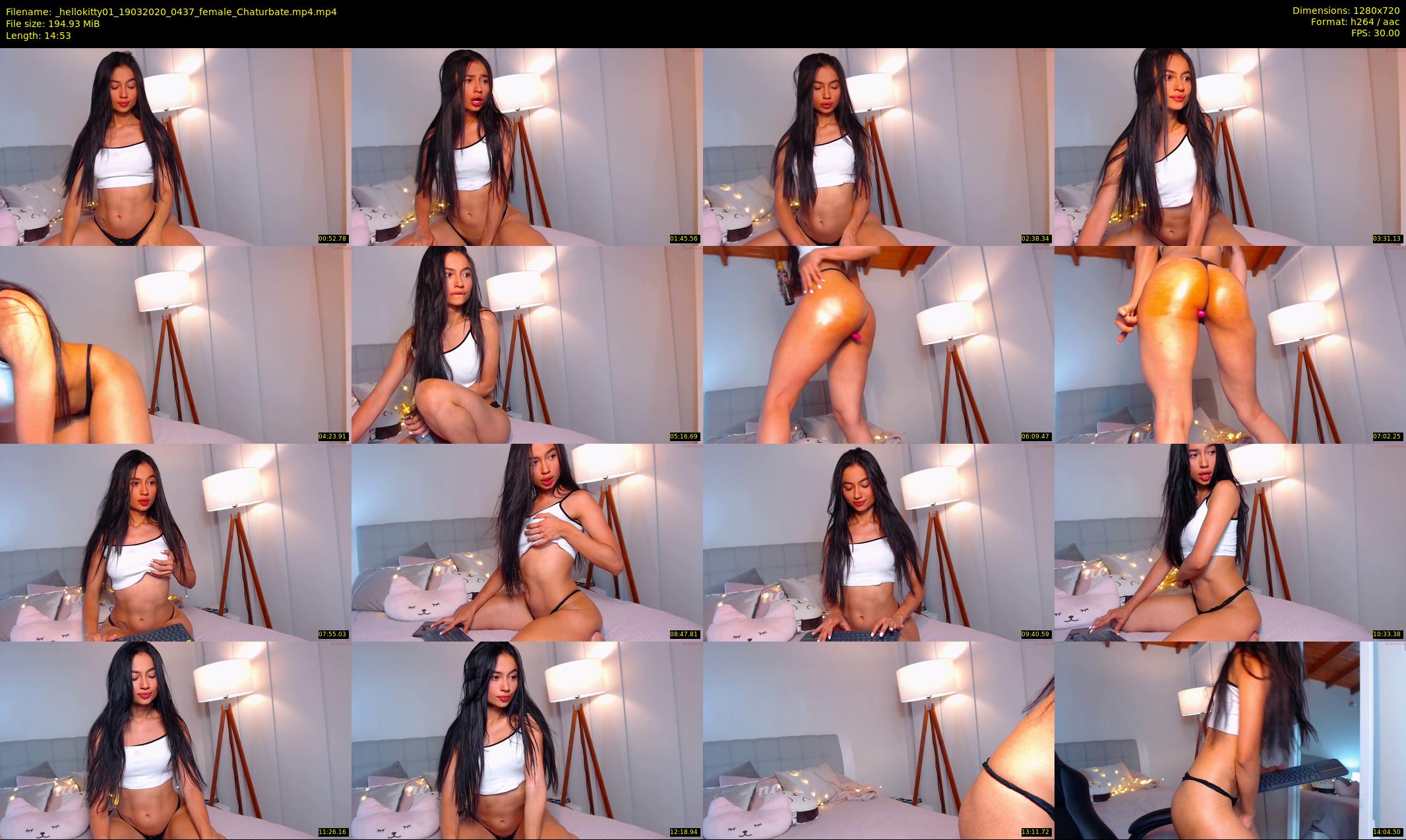 _hellokitty01 — 15 minute Chaturbate female cam show recording, 720p, Mar 19, 2020