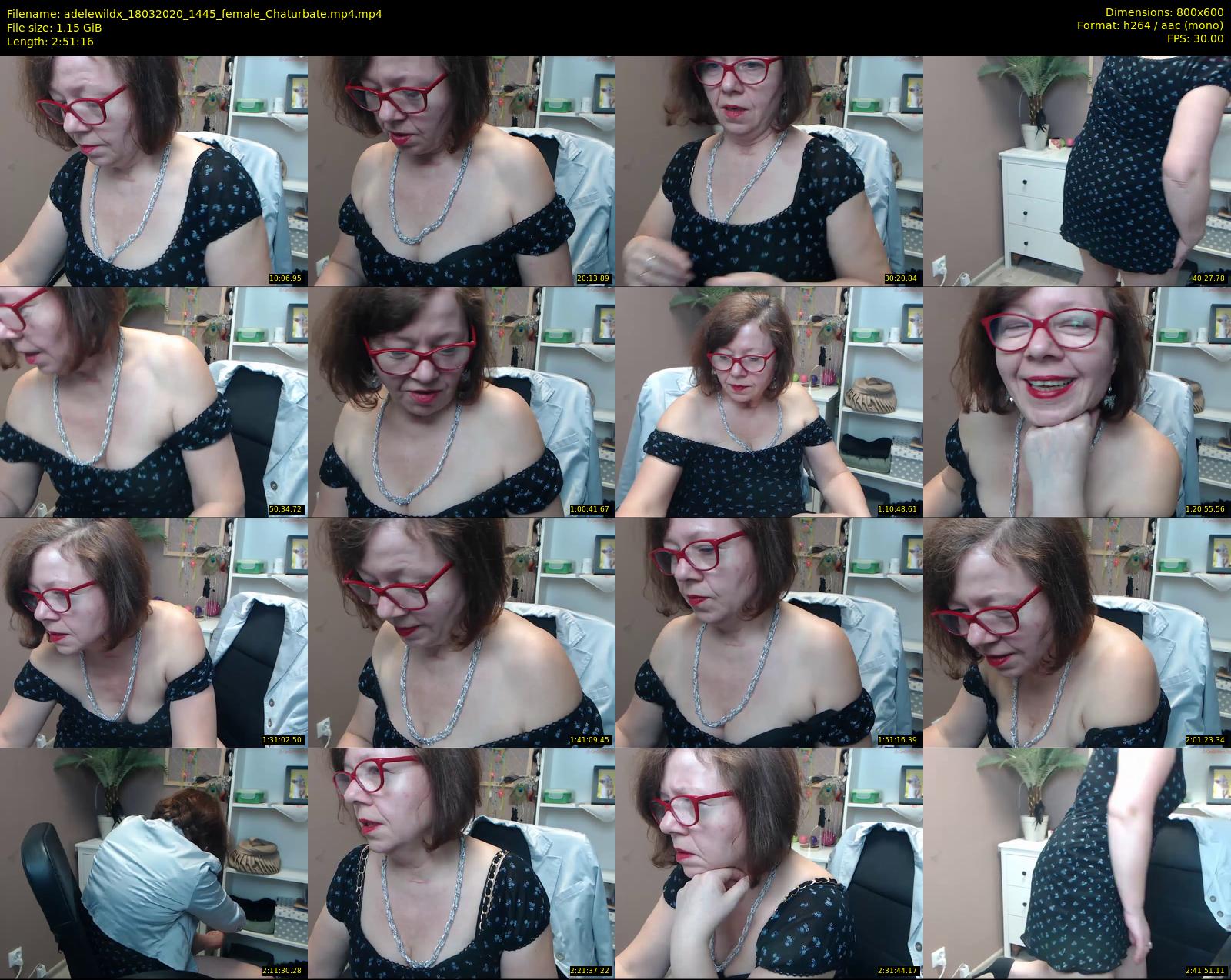 adelewildx — 172 minute Chaturbate female cam show recording, 480p, Mar 18, 2020