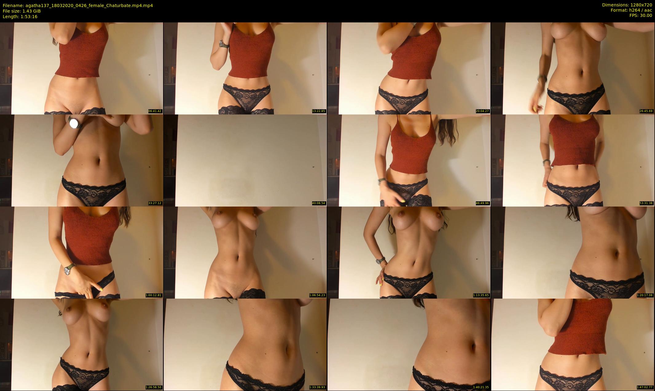 agatha137 — 114 minute Chaturbate female cam show recording, 720p, Mar 18, 2020
