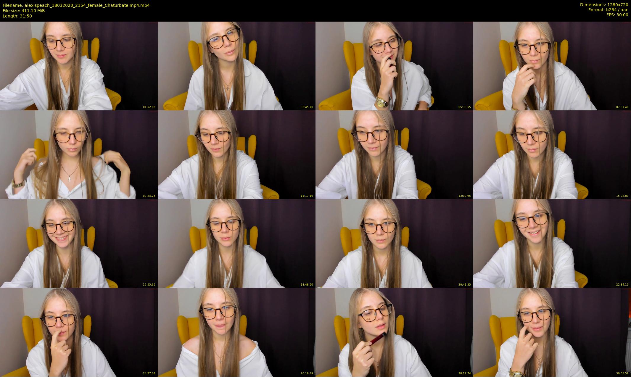 alexispeach — 32 minute Chaturbate female cam show recording, 720p, Mar 18, 2020
