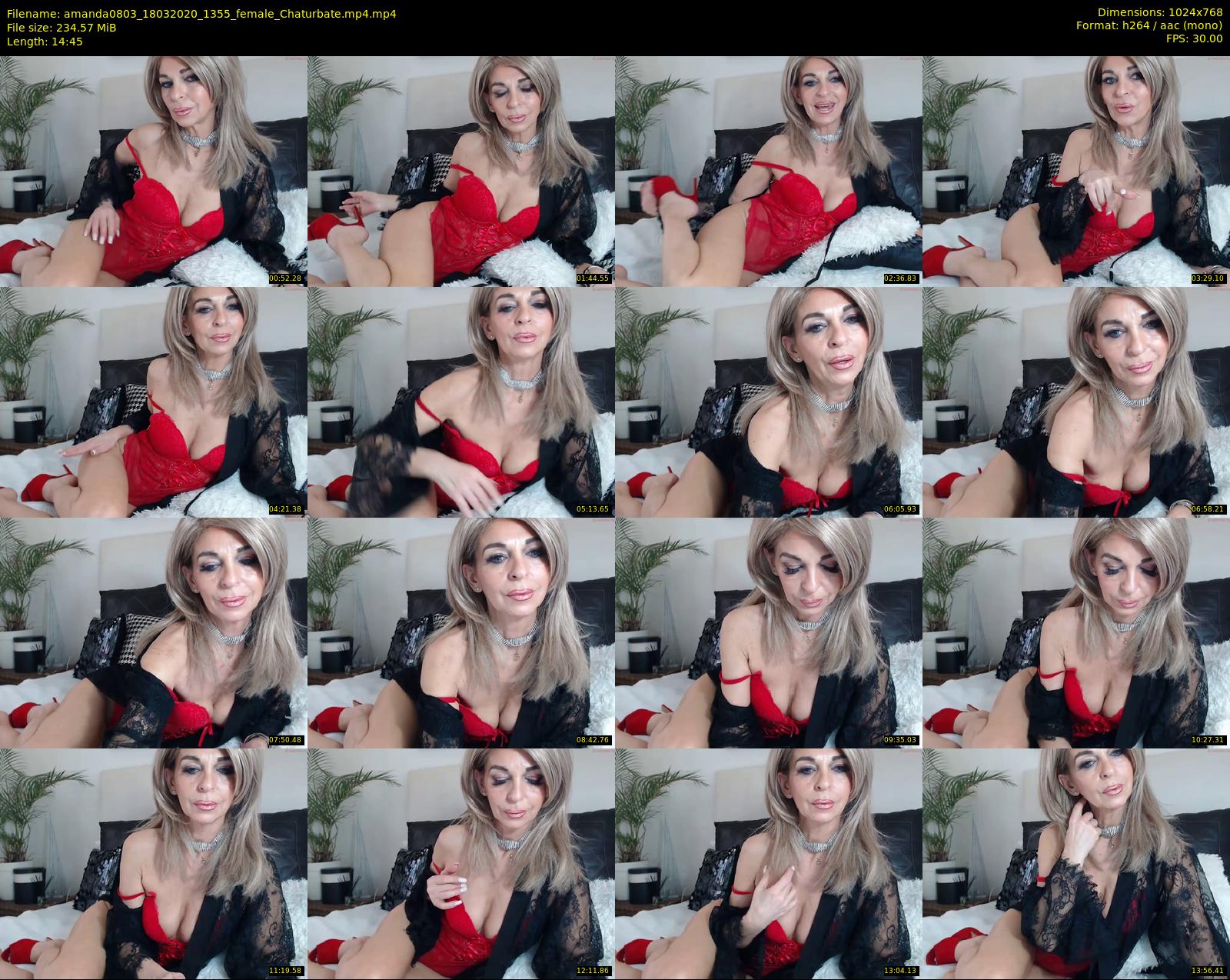 amanda0803 — 15 minute Chaturbate female cam show recording, 720p, Mar 18, 2020