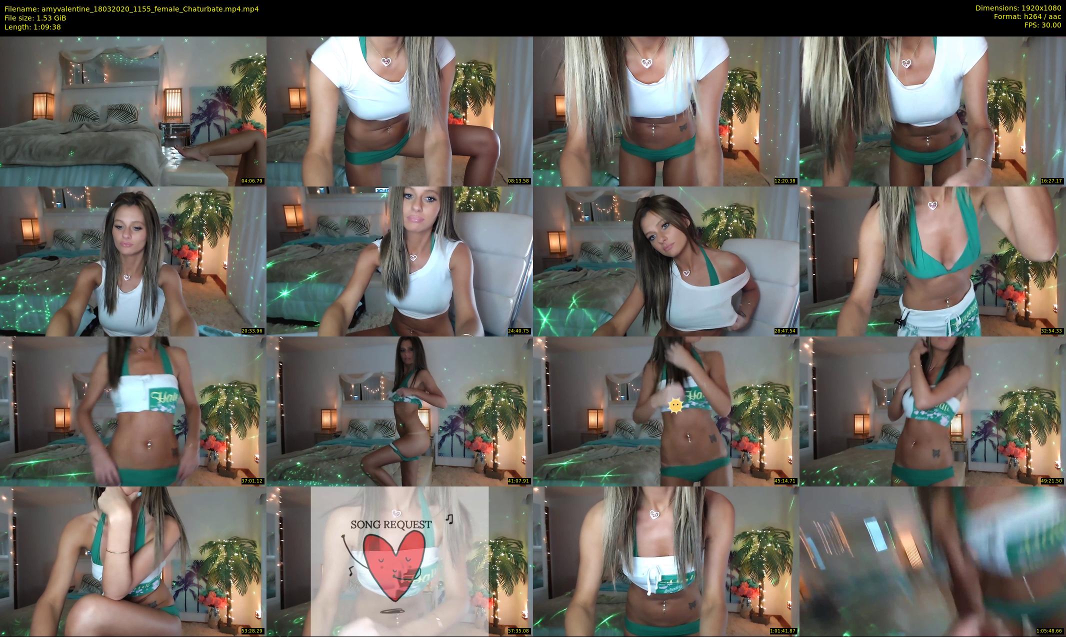 amyvalentine — 70 minute Chaturbate female cam show recording, 1080p, Mar 18, 2020