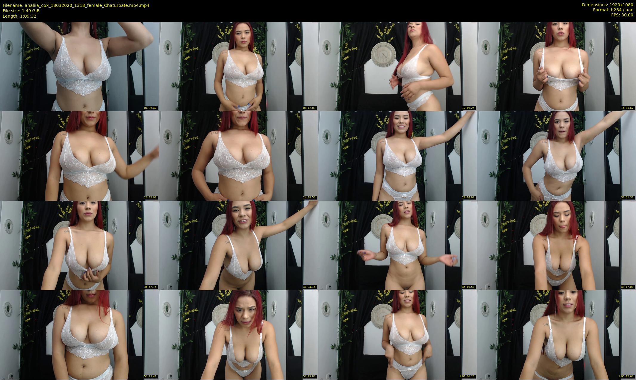 analiia_cox — 70 minute Chaturbate female cam show recording, 1080p, Mar 18, 2020