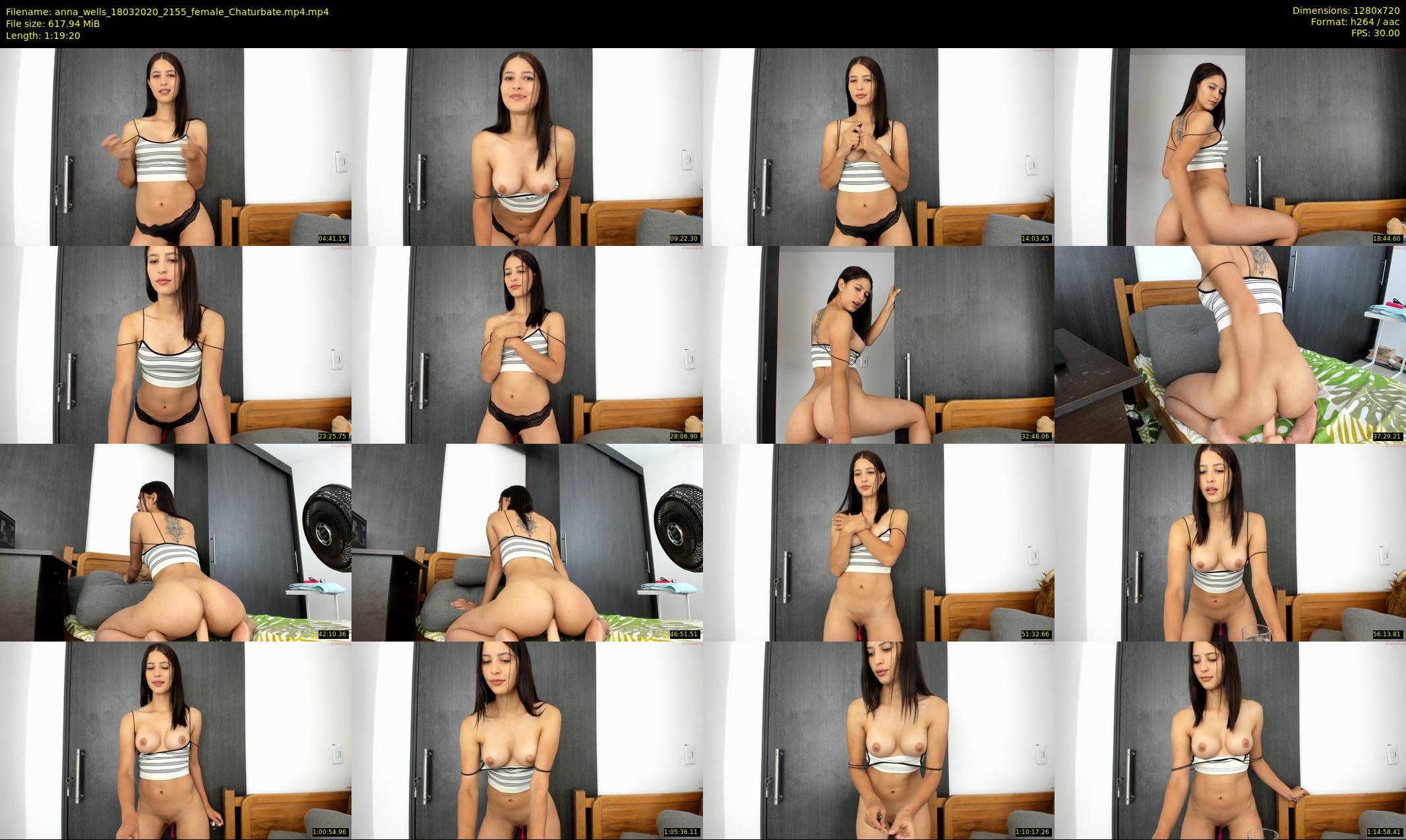anna_wells — 80 minute Chaturbate female cam show recording, 720p, Mar 18, 2020
