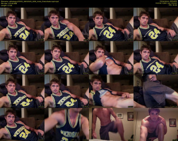 athleteguy55555 — 14 minute Chaturbate male cam show recording, 480p, Mar 18, 2020