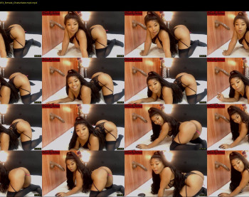 blackchiina — 3 minute Chaturbate female cam show recording, 720p, Mar 19, 2020