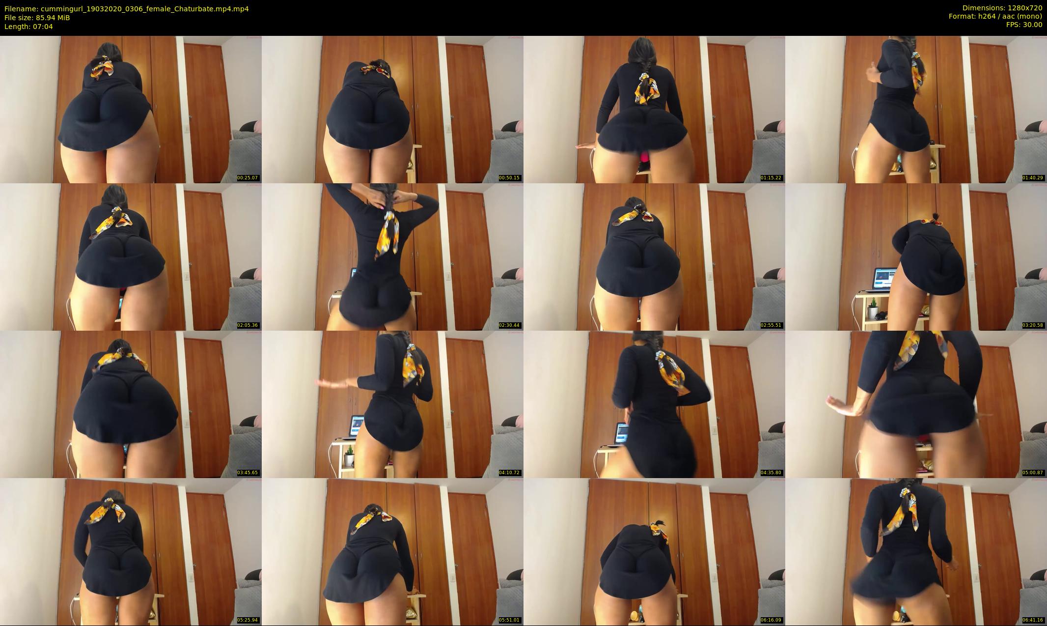 cummingurl — 8 minute Chaturbate couple cam show recording, 720p, Mar 19, 2020