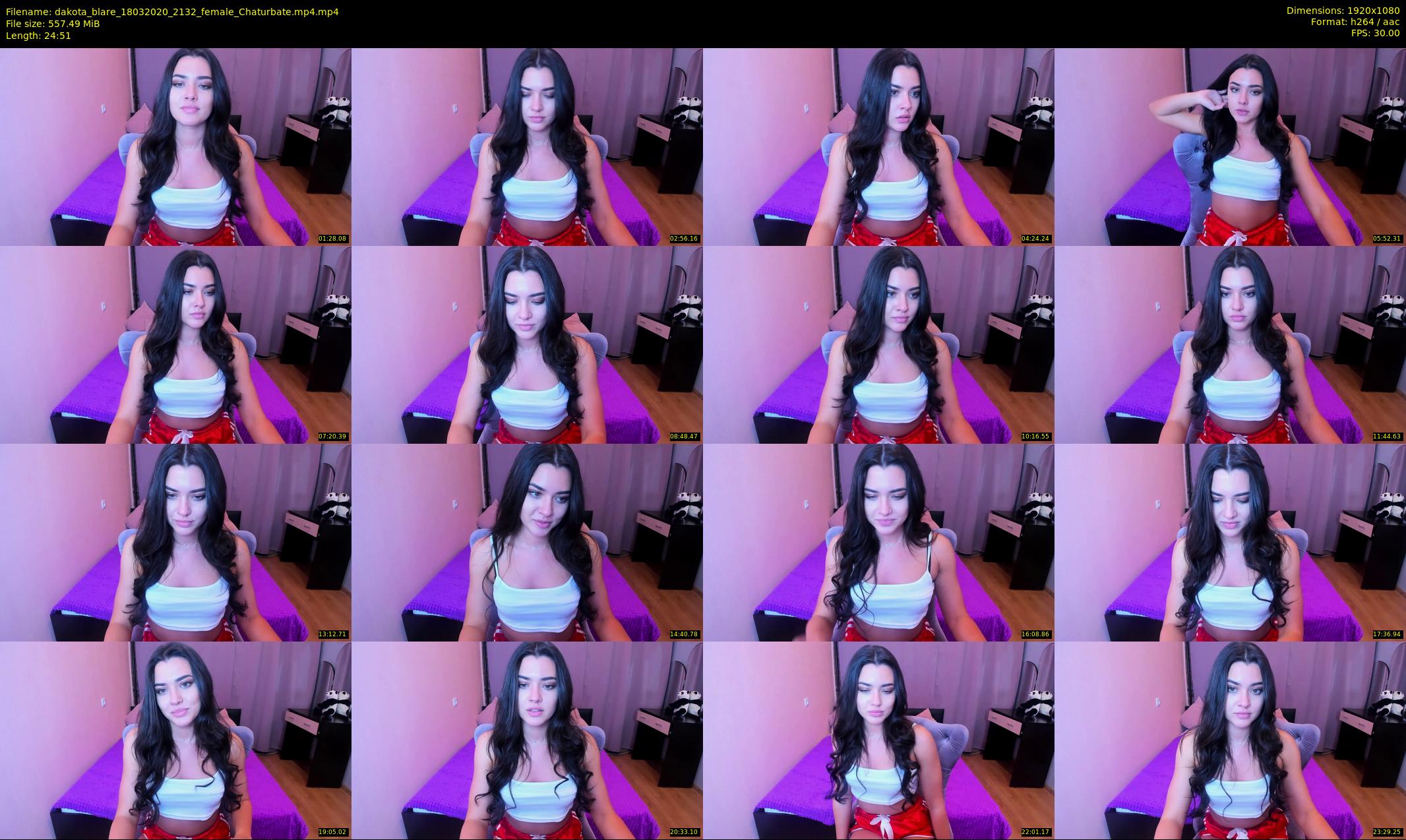 dakota_blare — 25 minute Chaturbate female cam show recording, 1080p, Mar 18, 2020