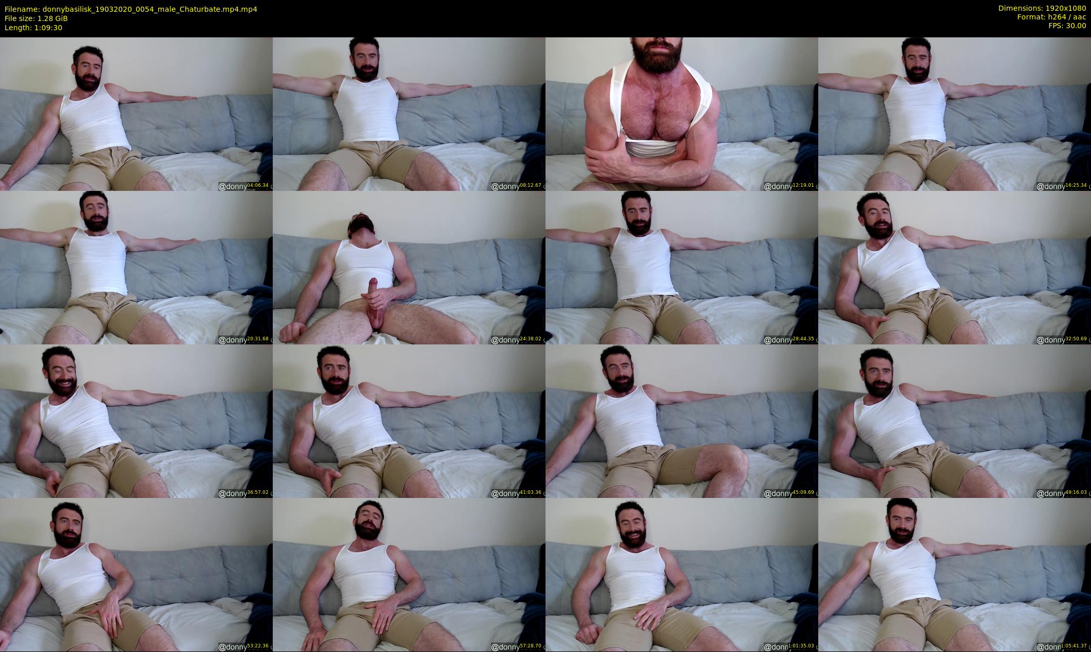 donnybasilisk — 70 minute Chaturbate male cam show recording, 1080p, Mar 19, 2020