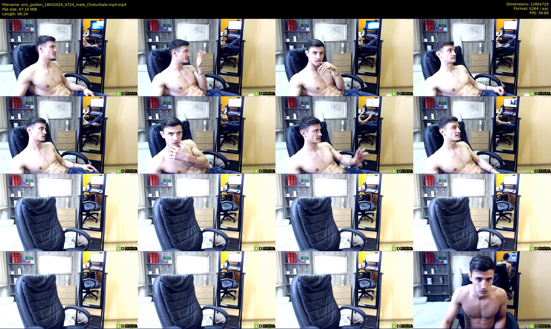eric_poston — 7 minute Chaturbate male cam show recording, 720p, Mar 18, 2020