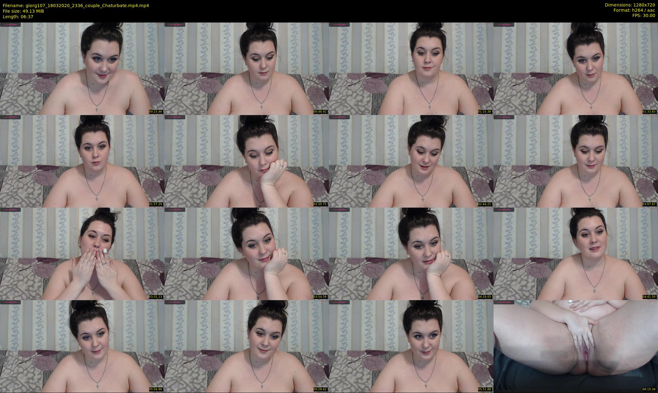 giorg107 — 7 minute Chaturbate couple cam show recording, 720p, Mar 18, 2020