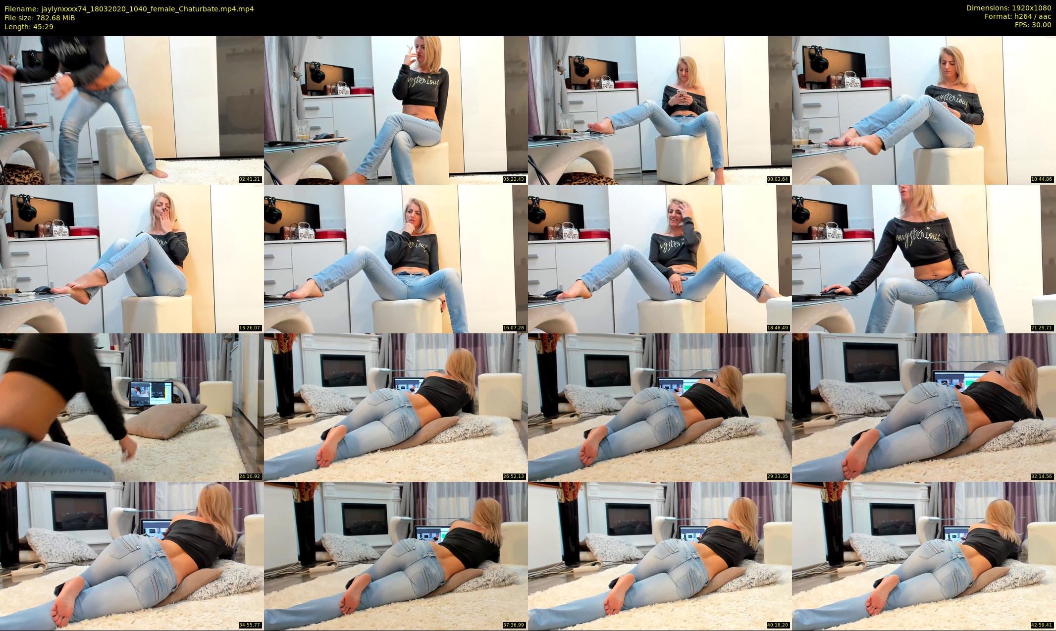 jaylynxxxx74 — 46 minute Chaturbate female cam show recording, 1080p, Mar 18, 2020