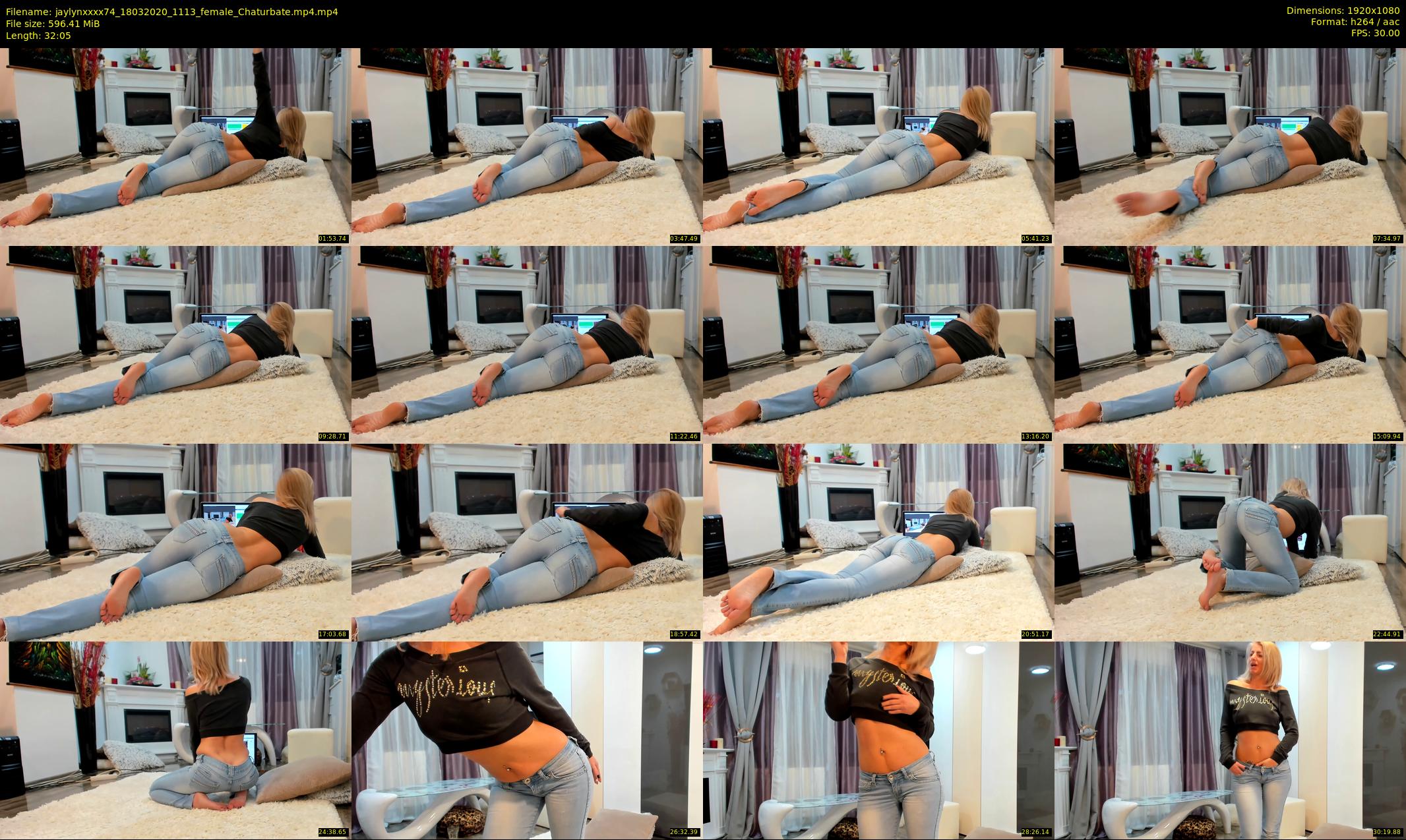 jaylynxxxx74 — 33 minute Chaturbate female cam show recording, 1080p, Mar 18, 2020