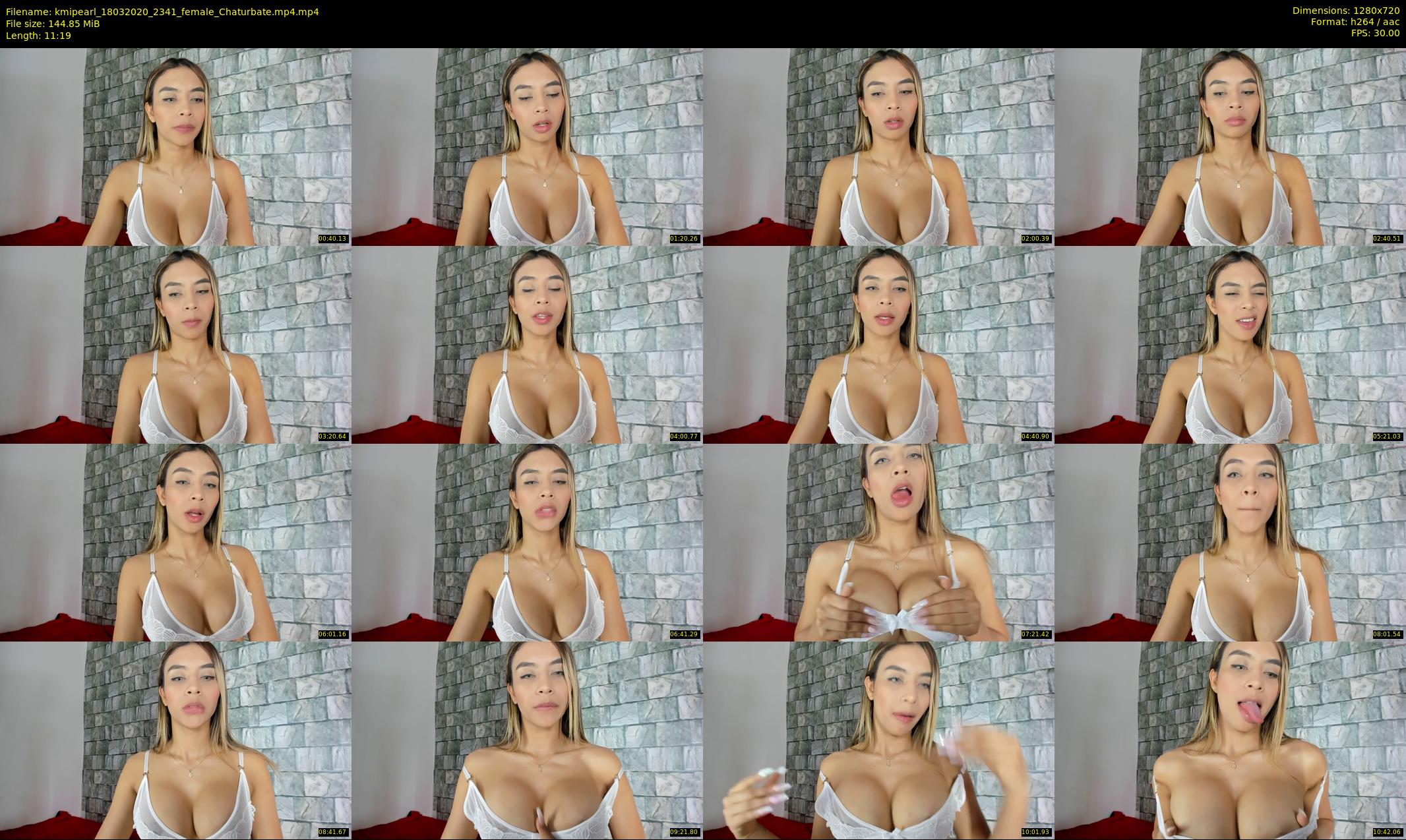kmipearl — 12 minute Chaturbate female cam show recording, 720p, Mar 18, 2020