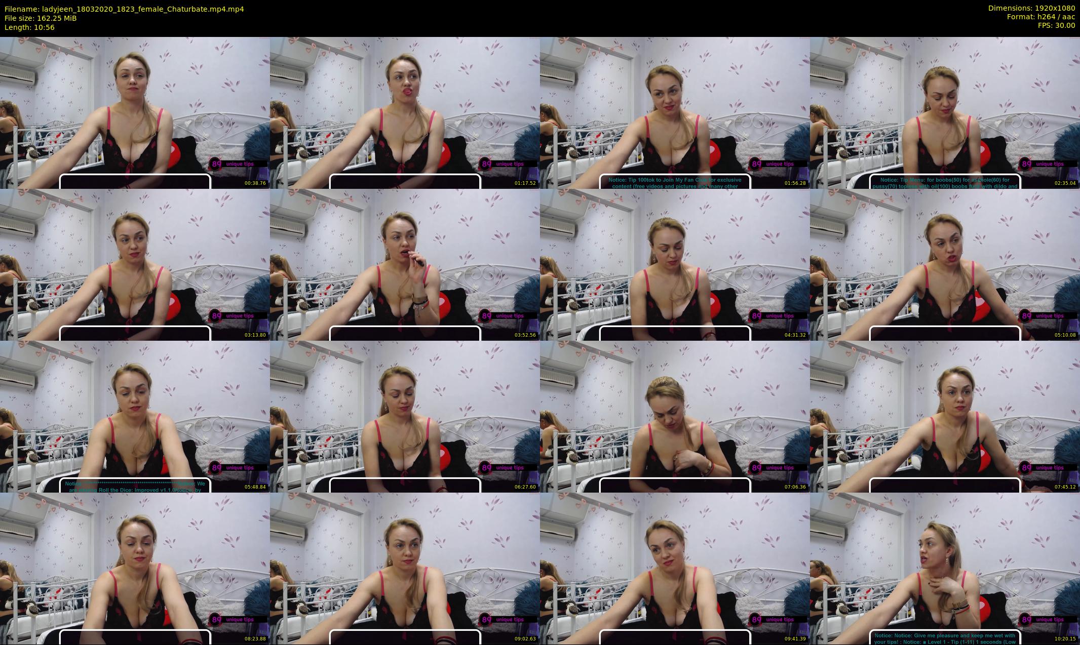 ladyjeen — 11 minute Chaturbate female cam show recording, 1080p, Mar 18, 2020