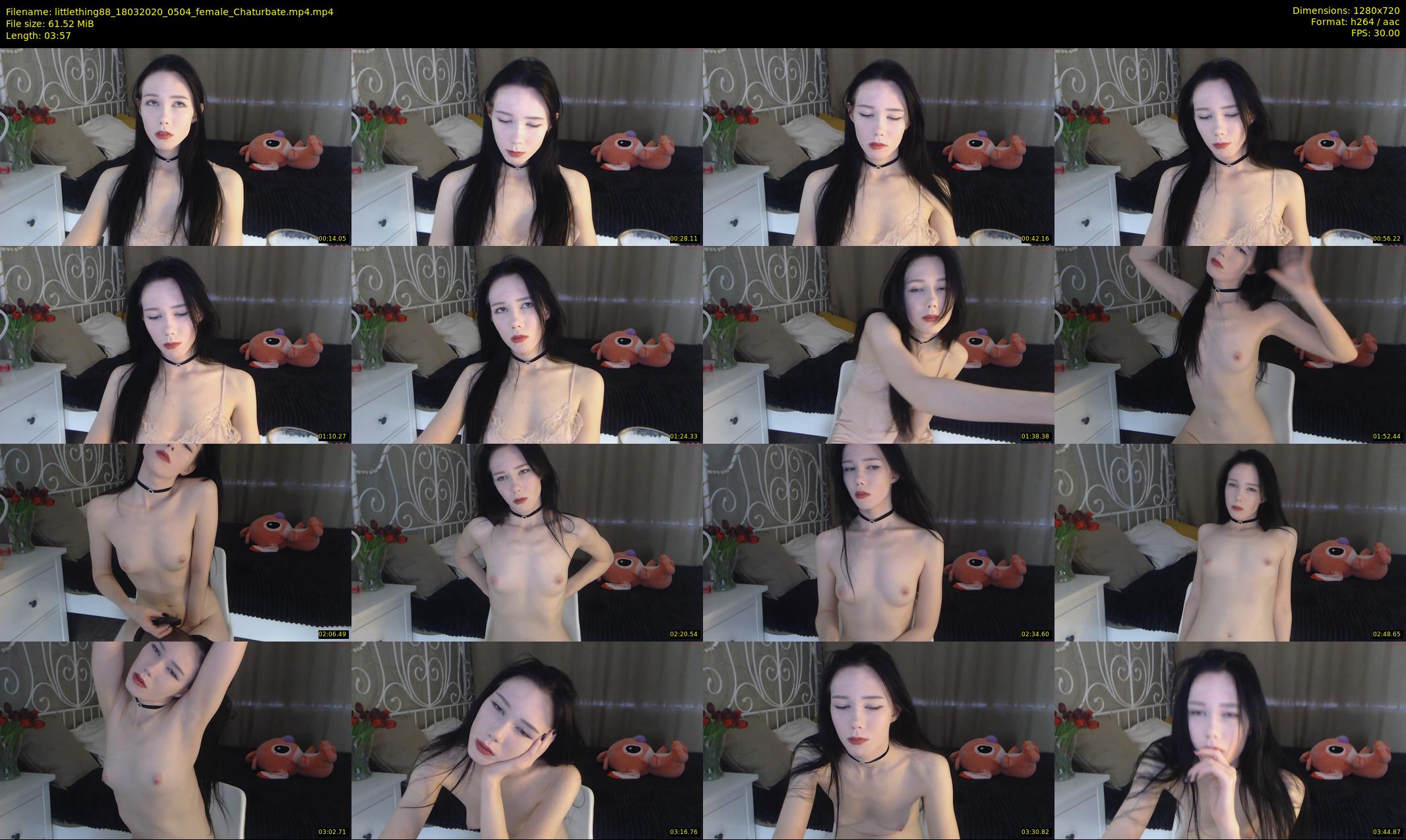 littlething88 — 4 minute Chaturbate female cam show recording, 720p, Mar 18, 2020