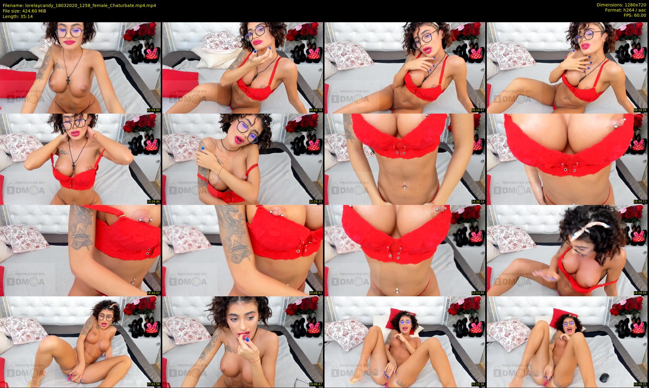 lorelaycandy — 36 minute Chaturbate female cam show recording, 720p, Mar 18, 2020