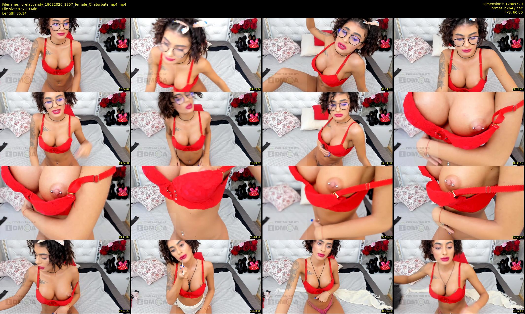 lorelaycandy — 36 minute Chaturbate female cam show recording, 720p, Mar 18, 2020