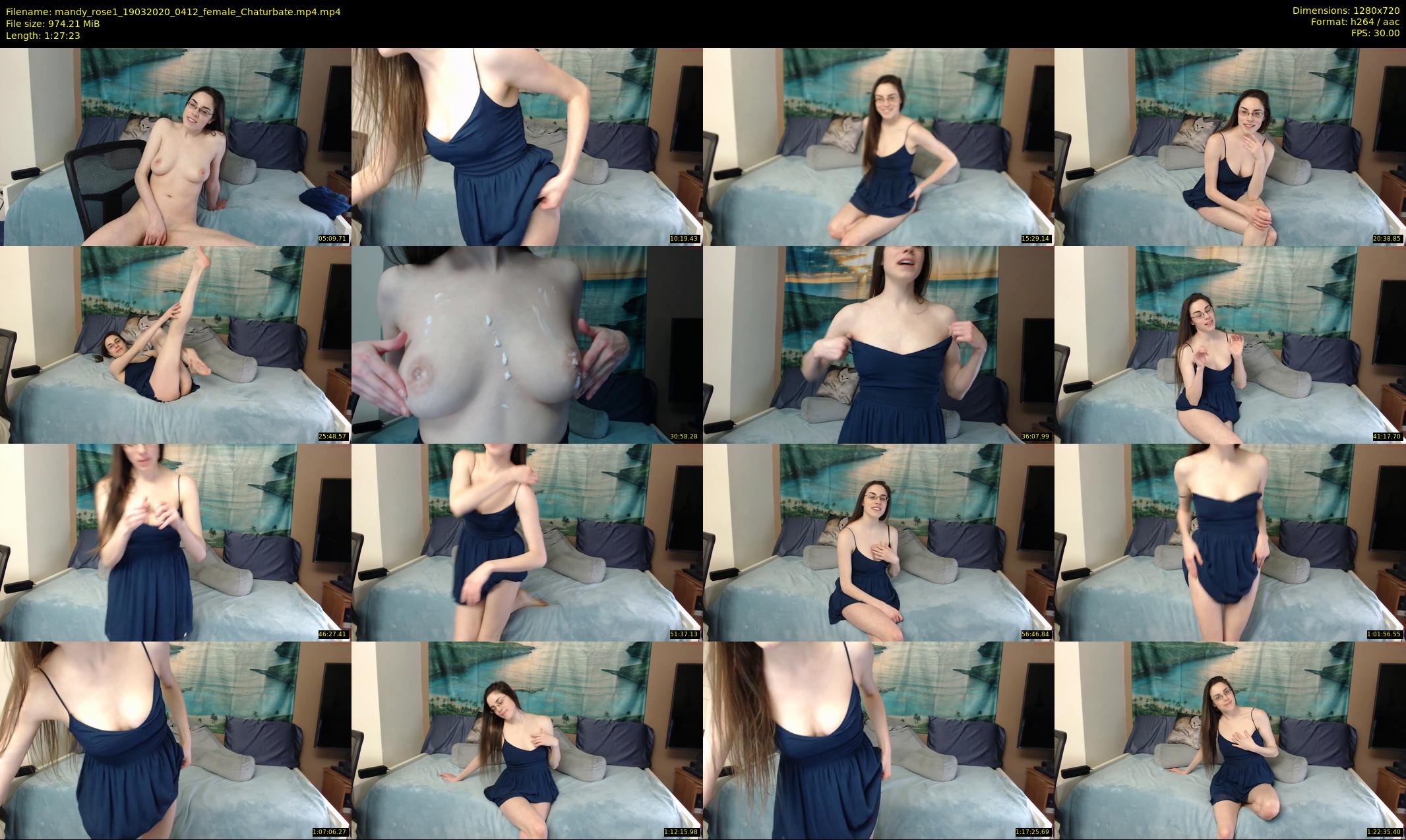 mandy_rose1 — 88 minute Chaturbate female cam show recording, 720p, Mar 19, 2020