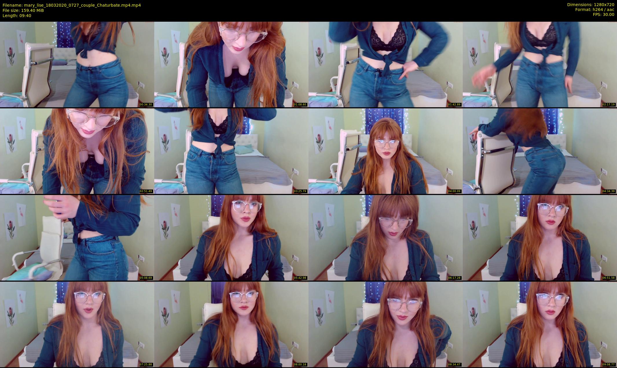 mary_lise — 10 minute Chaturbate couple cam show recording, 720p, Mar 18, 2020