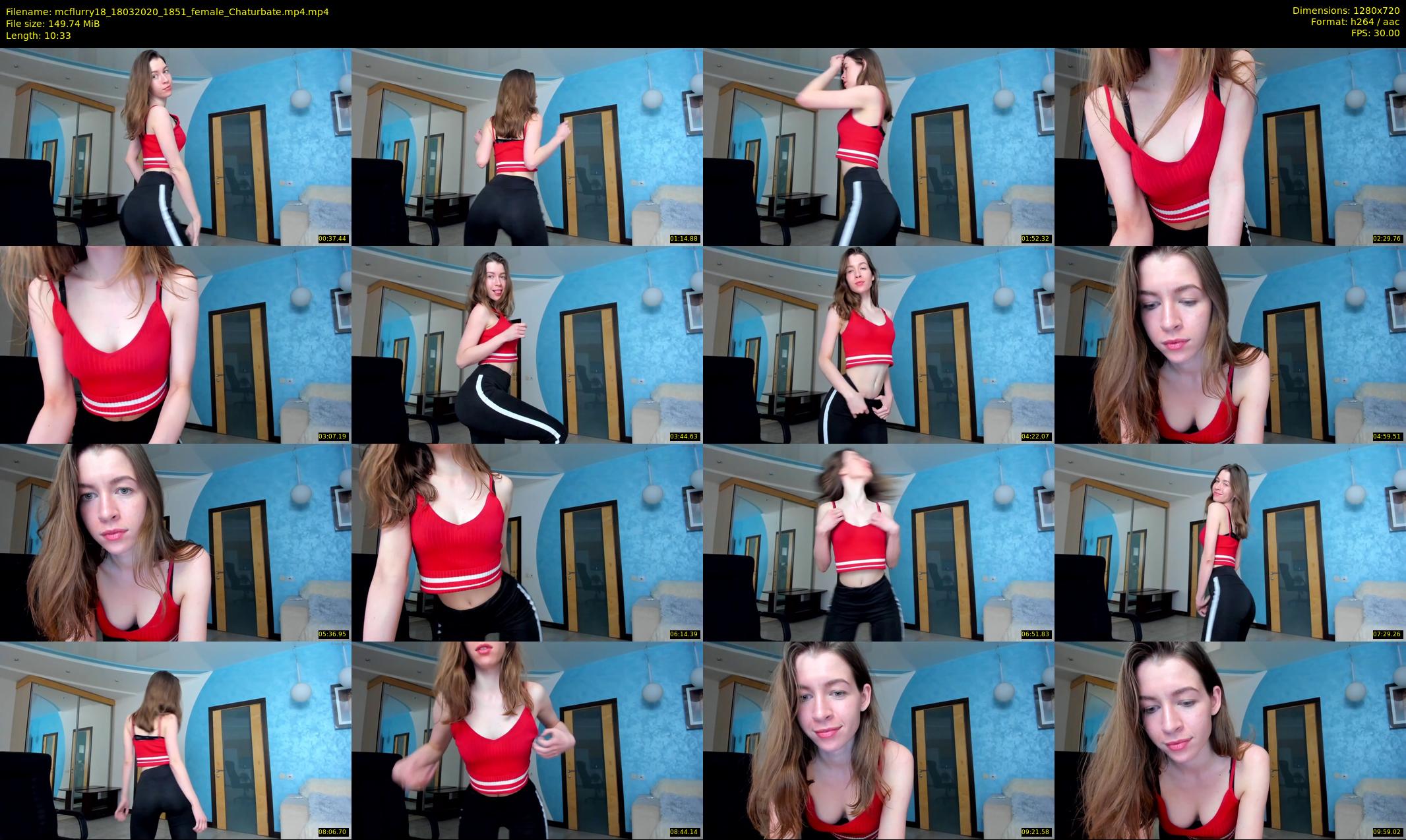 mcflurry18 — 11 minute Chaturbate female cam show recording, 720p, Mar 18, 2020