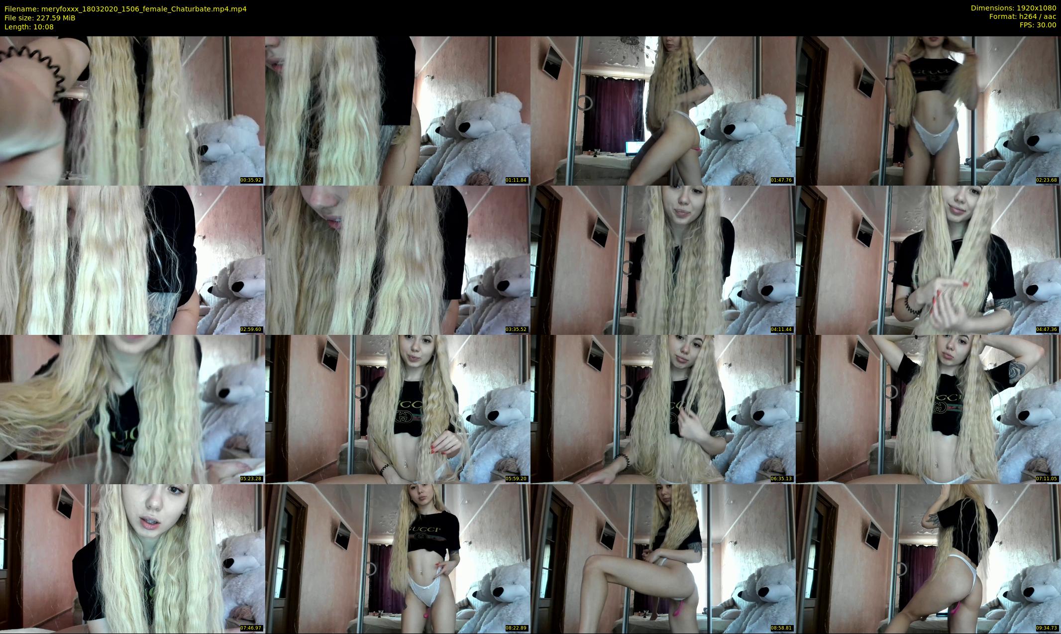 meryfoxxx — 11 minute Chaturbate female cam show recording, 1080p, Mar 18, 2020