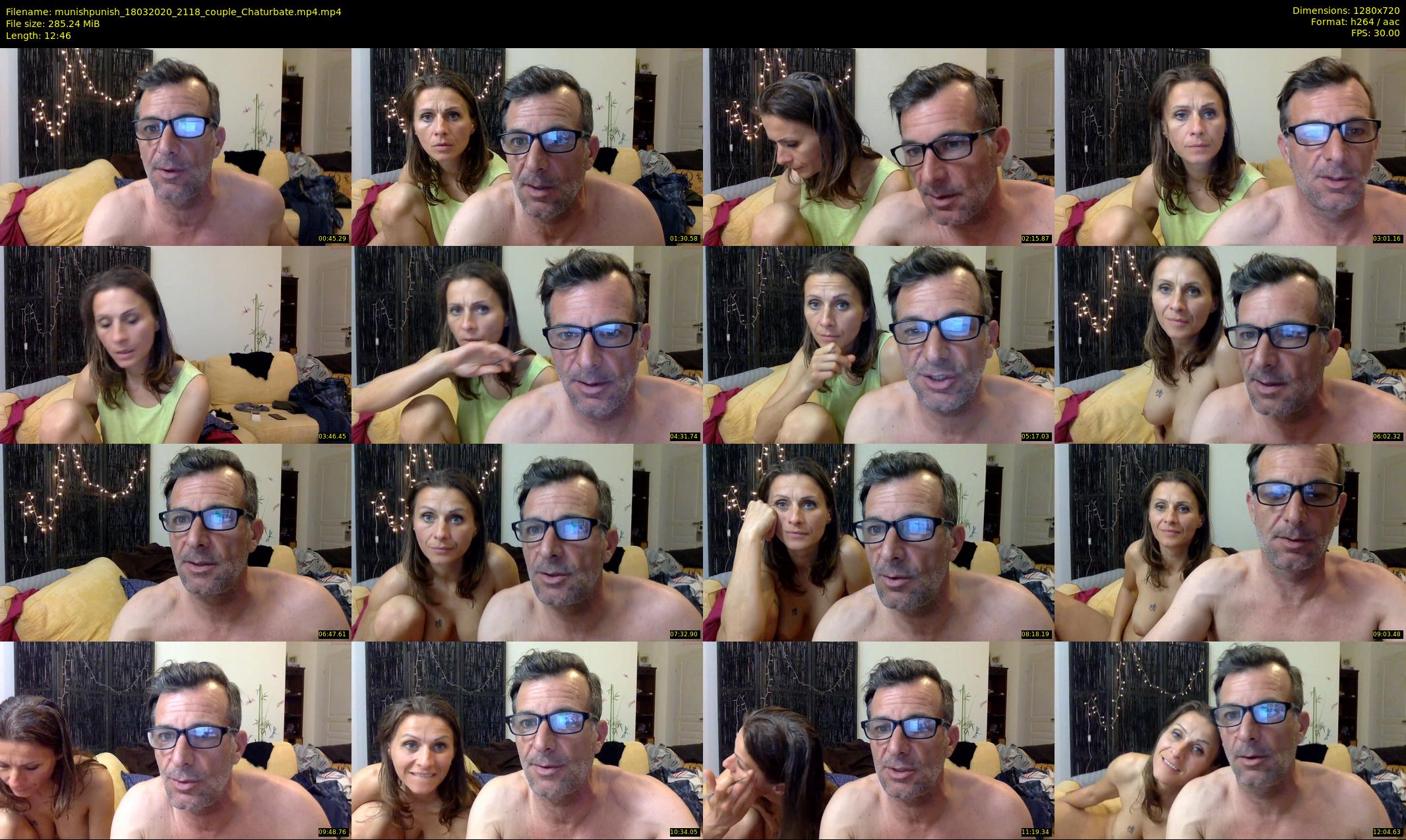 munishpunish — 13 minute Chaturbate couple cam show recording, 720p, Mar 18, 2020