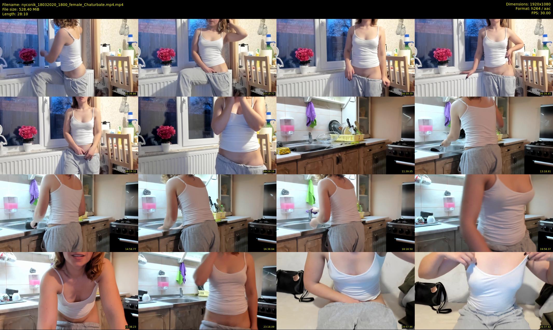 nyconik — 29 minute Chaturbate female cam show recording, 1080p, Mar 18, 2020