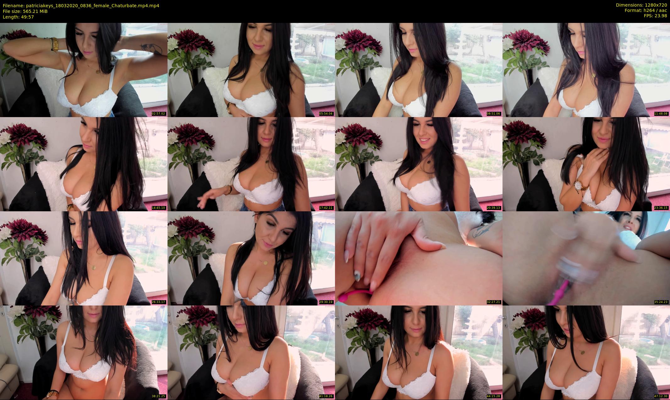 patriciakeys — 50 minute Chaturbate female cam show recording, 720p, Mar 18, 2020