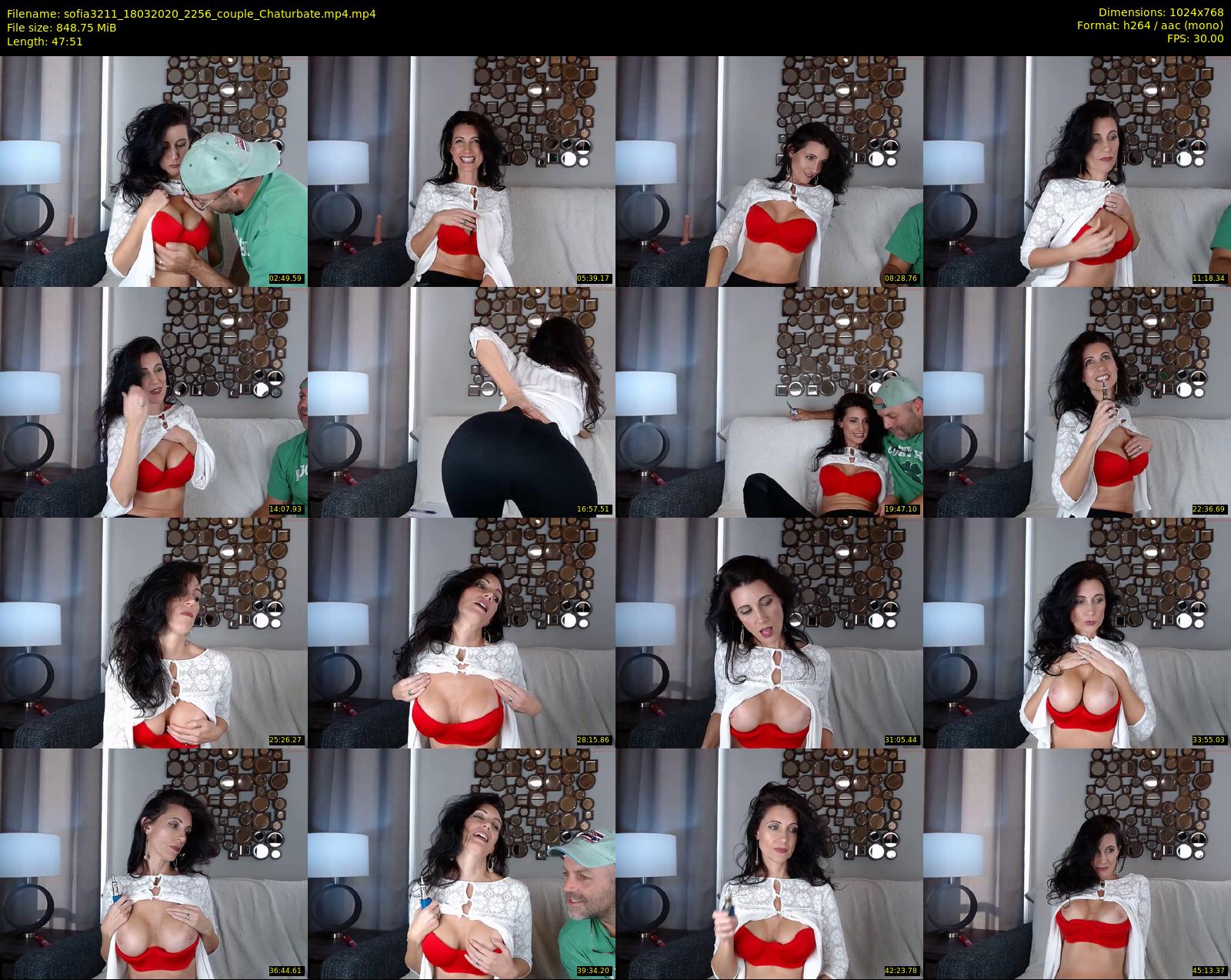 sofia3211 — 48 minute Chaturbate couple cam show recording, 720p, Mar 18, 2020