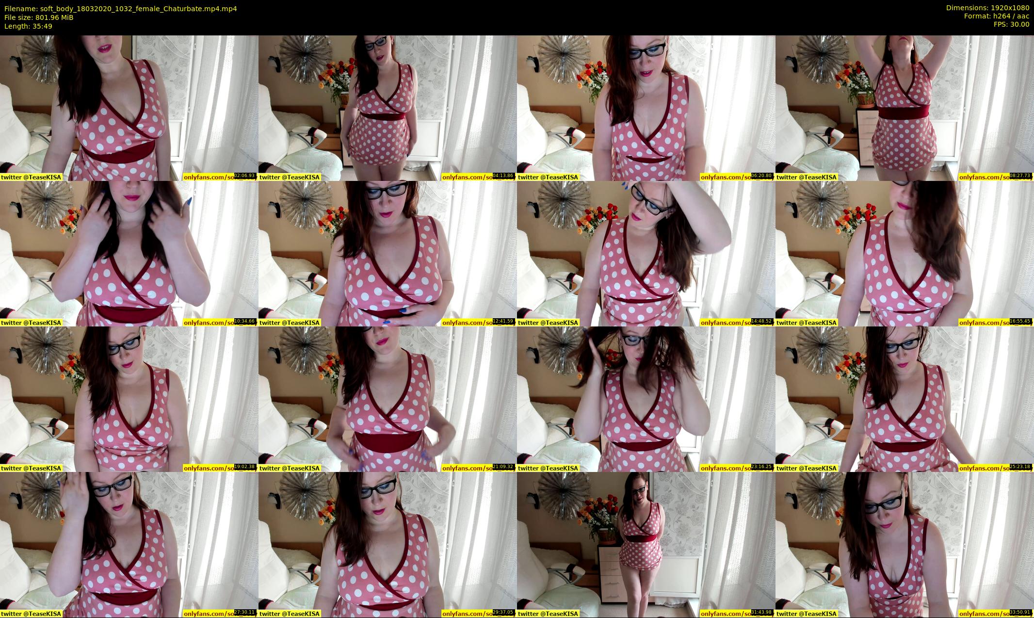soft_body — 36 minute Chaturbate female cam show recording, 1080p, Mar 18, 2020
