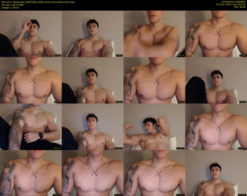 spartacozz — 110 minute Chaturbate male cam show recording, 480p, Mar 19, 2020