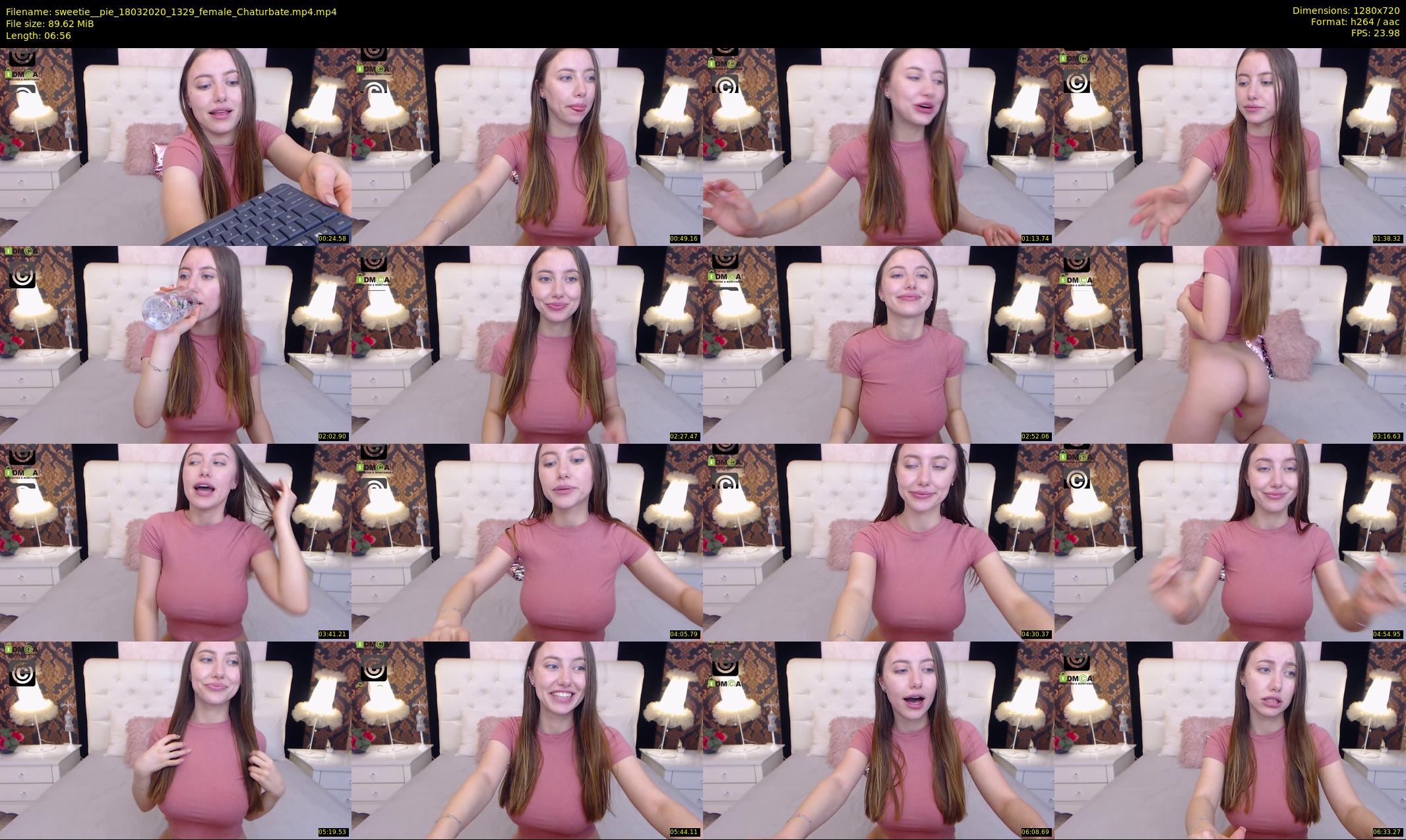 sweetie__pie — 7 minute Chaturbate female cam show recording, 720p, Mar 18, 2020