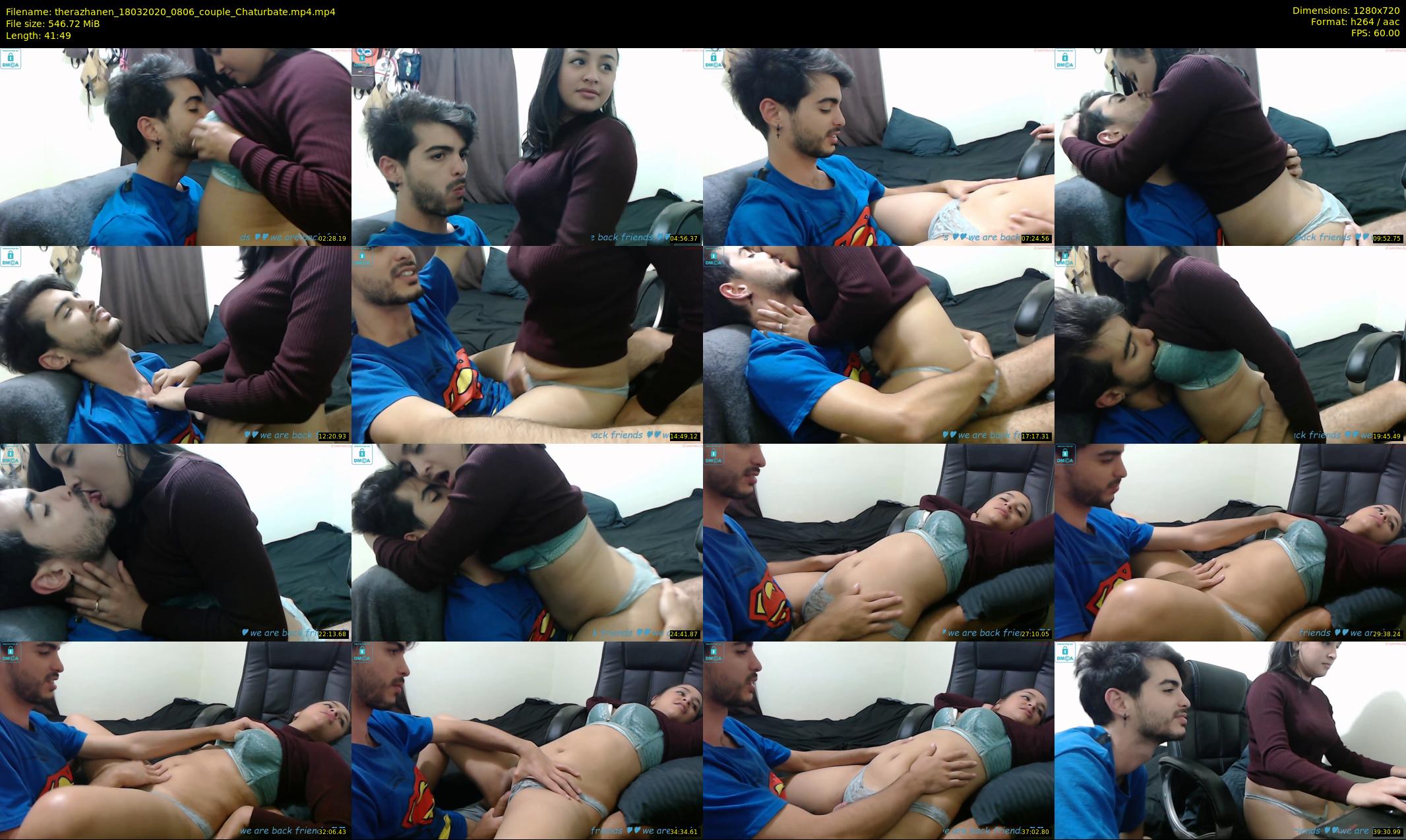 therazhanen — 42 minute Chaturbate couple cam show recording, 720p, Mar 18, 2020