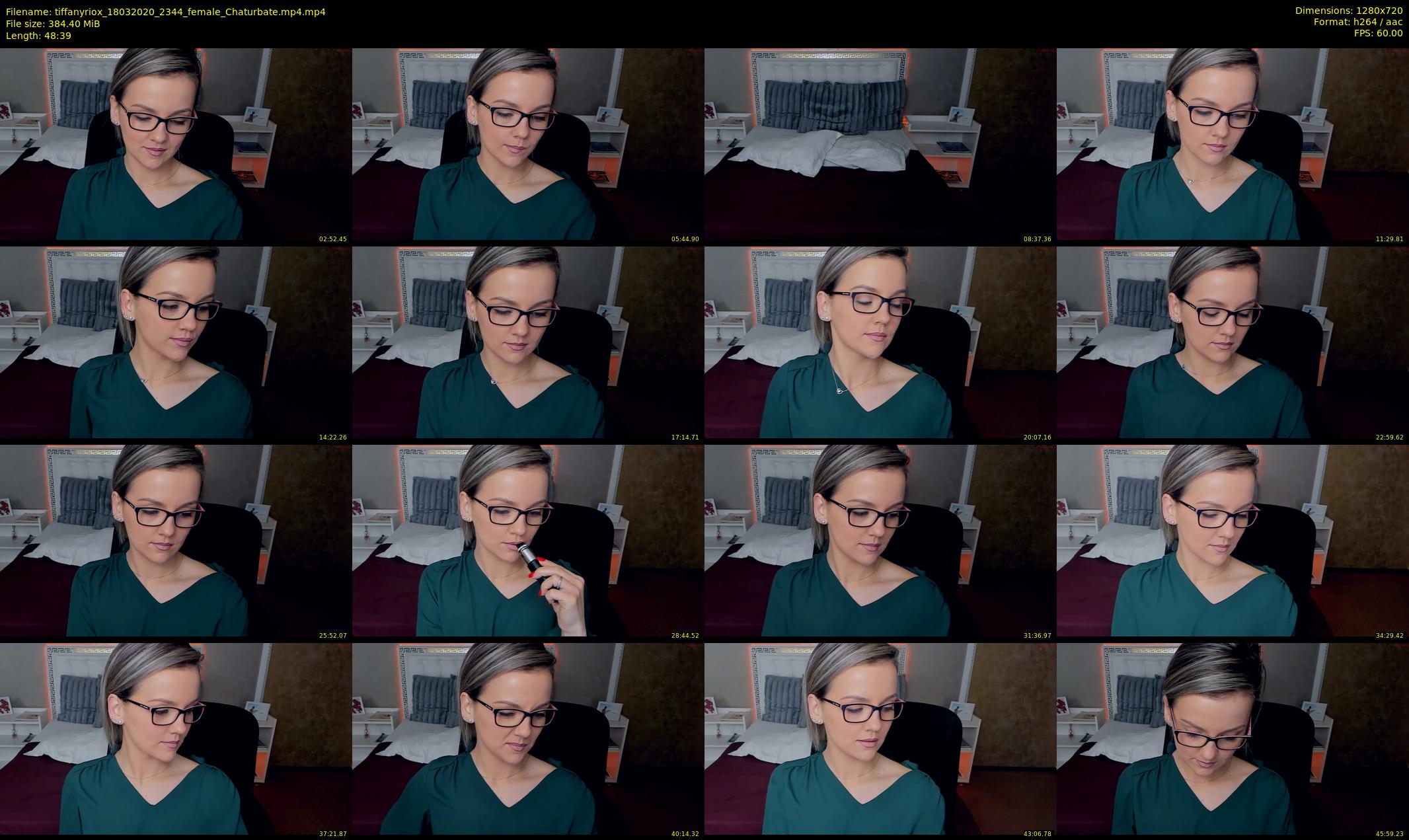 tiffanyriox — 49 minute Chaturbate female cam show recording, 720p, Mar 18, 2020