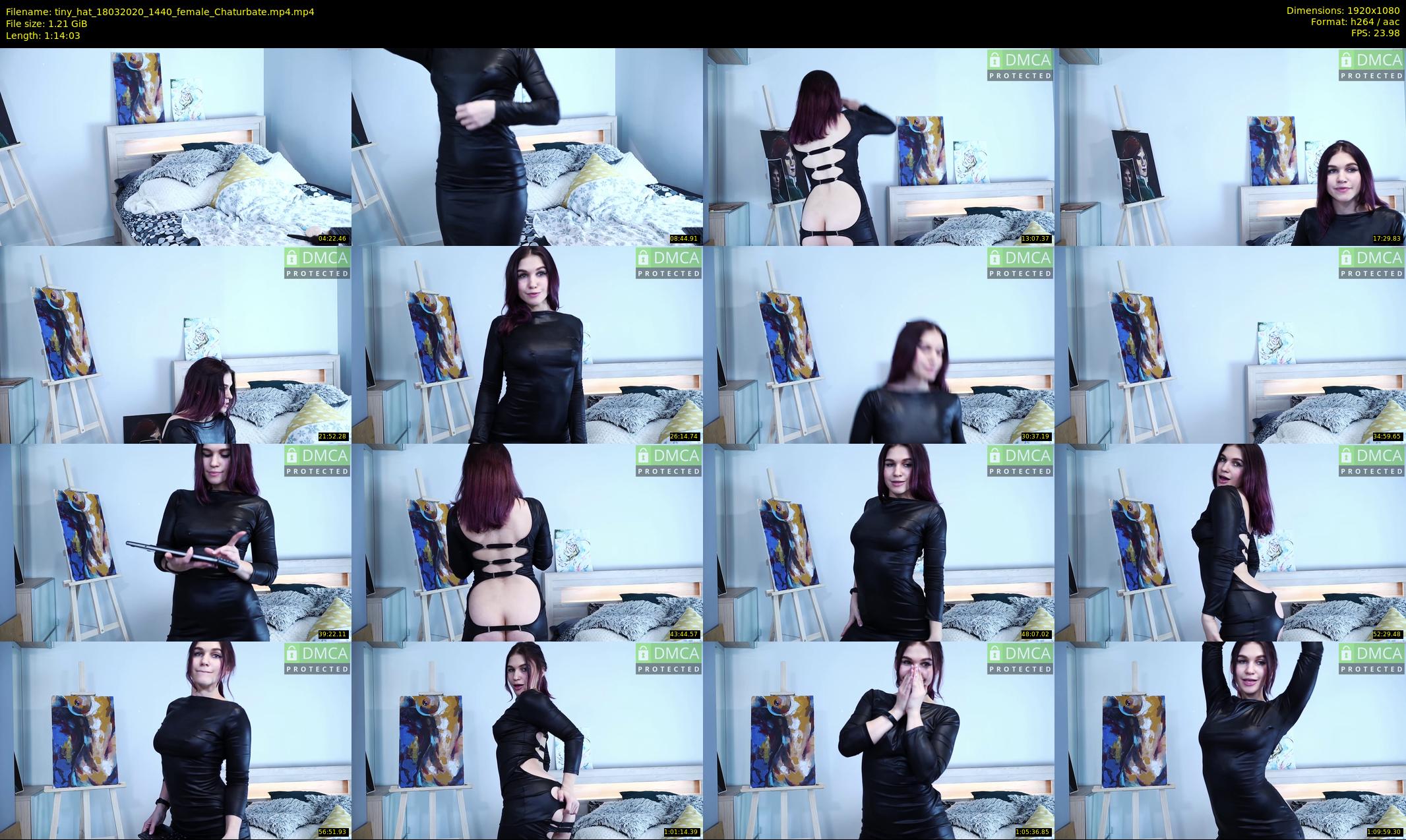 tiny_hat — 75 minute Chaturbate female cam show recording, 1080p, Mar 18, 2020