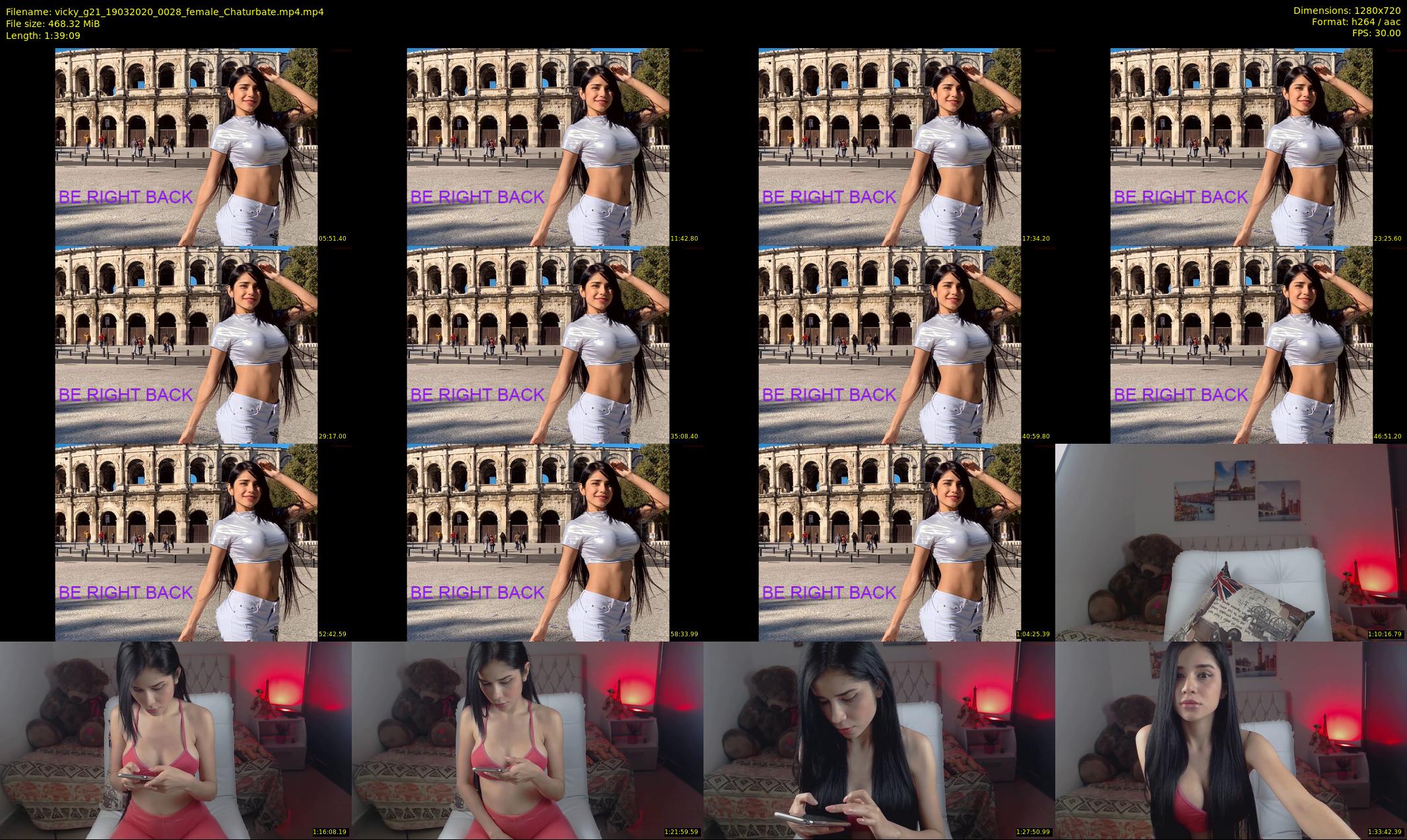 vicky_g21 — 100 minute Chaturbate female cam show recording, 720p, Mar 19, 2020