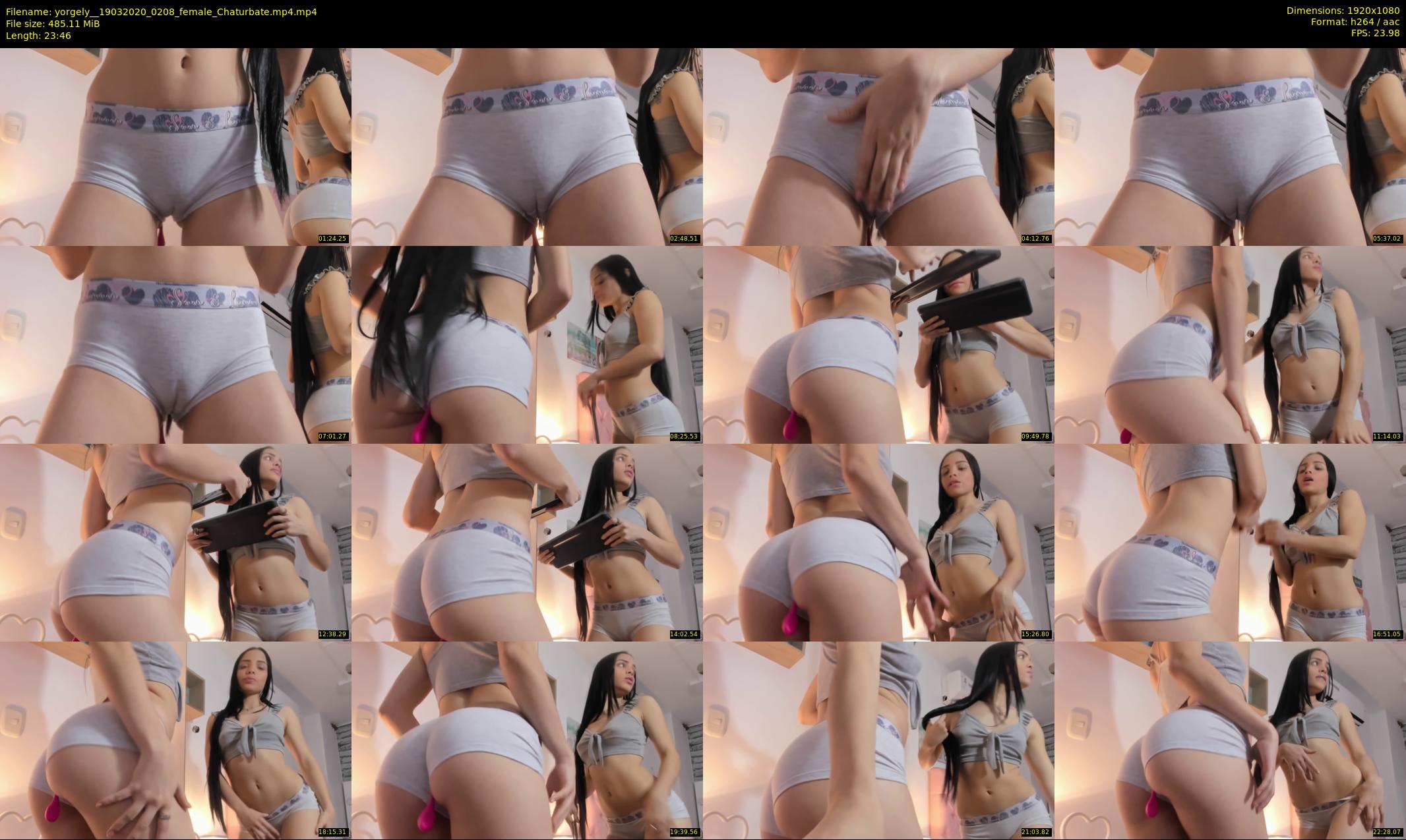 yorgely_ — 24 minute Chaturbate female cam show recording, 1080p, Mar 19, 2020