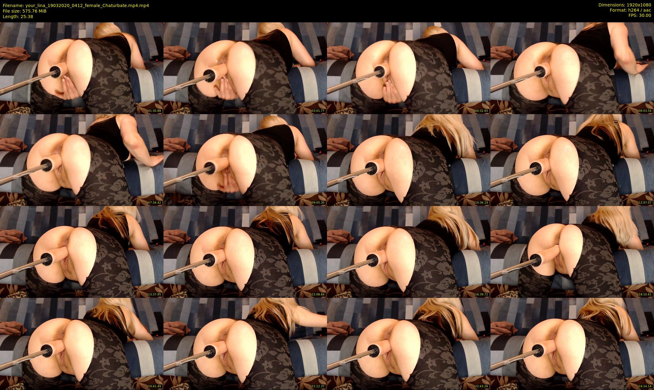 your_lina — 26 minute Chaturbate female cam show recording, 1080p, Mar 19, 2020