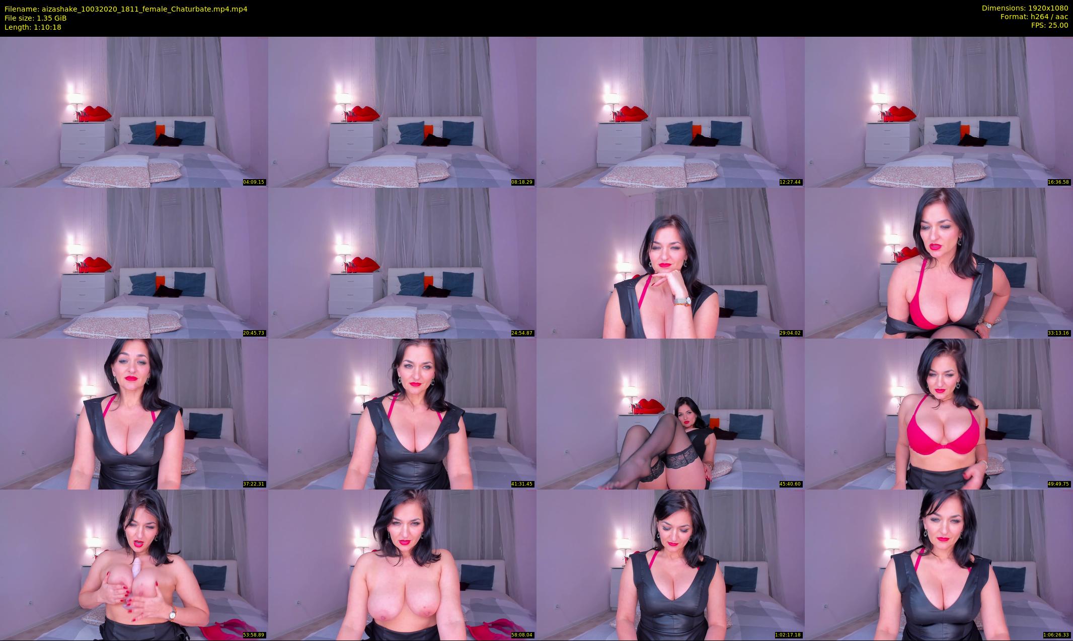 aizashake — 71 minute Chaturbate female cam show recording, 1080p, Mar 10, 2020