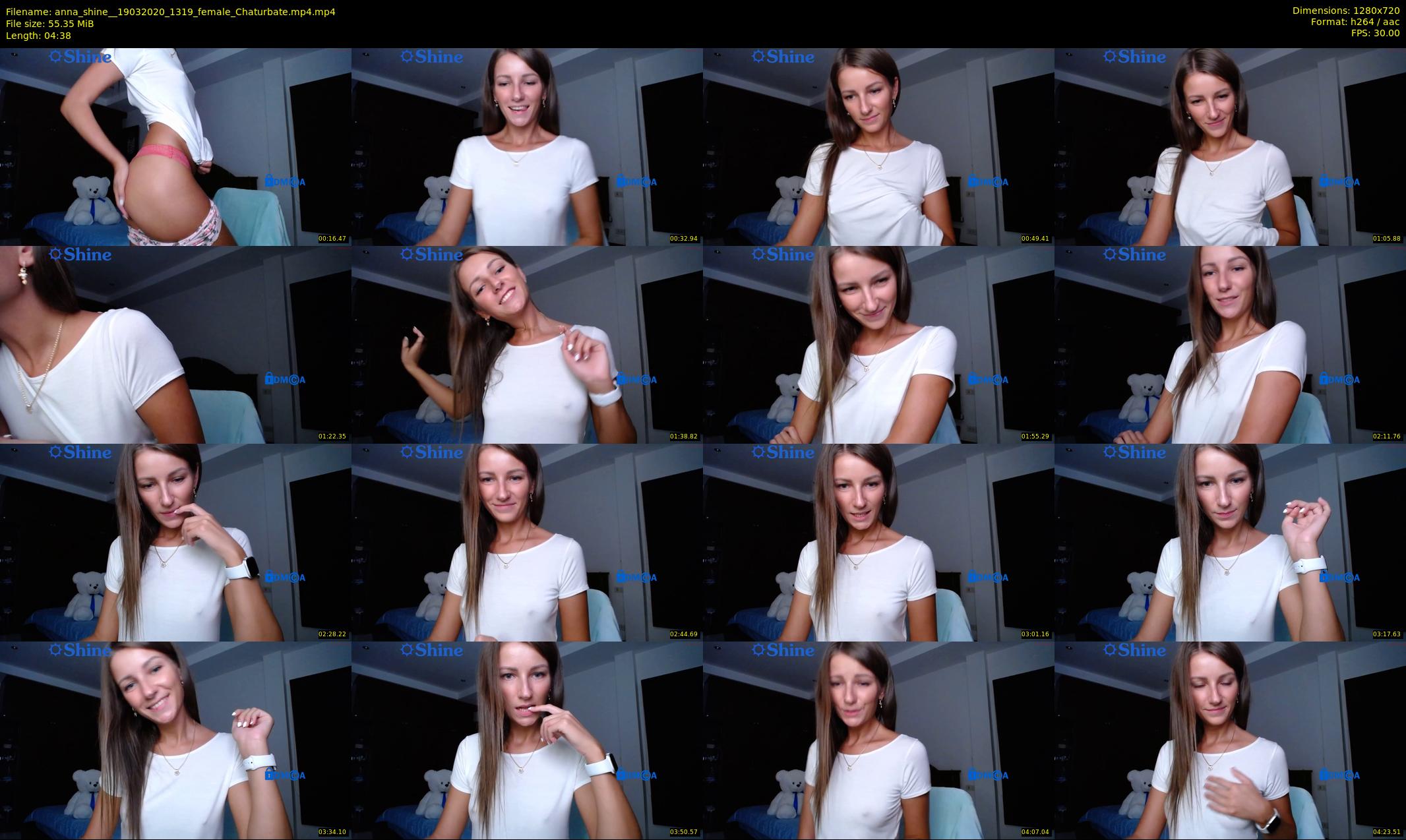 anna_shine_ — 5 minute Chaturbate female cam show recording, 720p, Mar 19, 2020