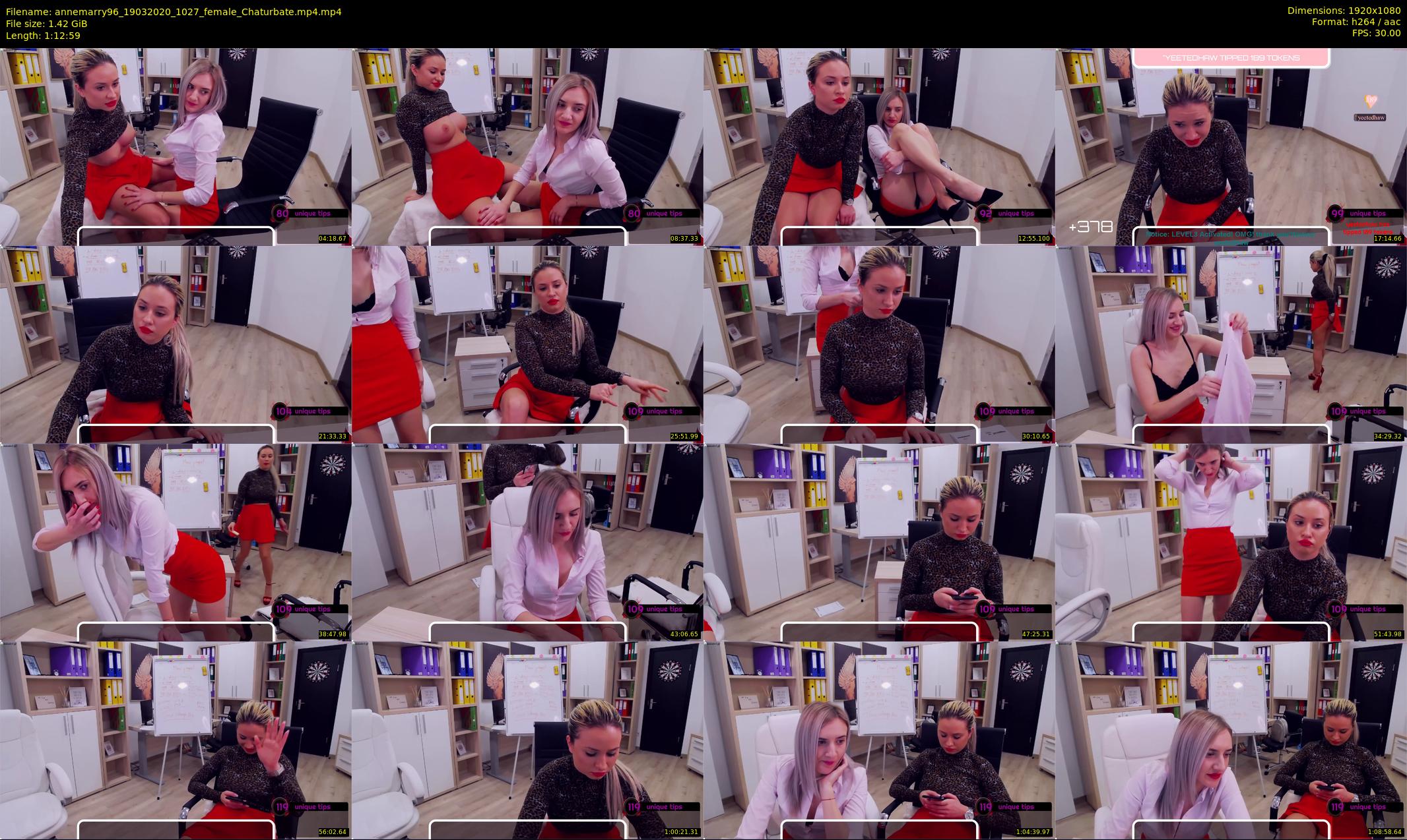 annemarry96 — 73 minute Chaturbate female cam show recording, 1080p, Mar 19, 2020