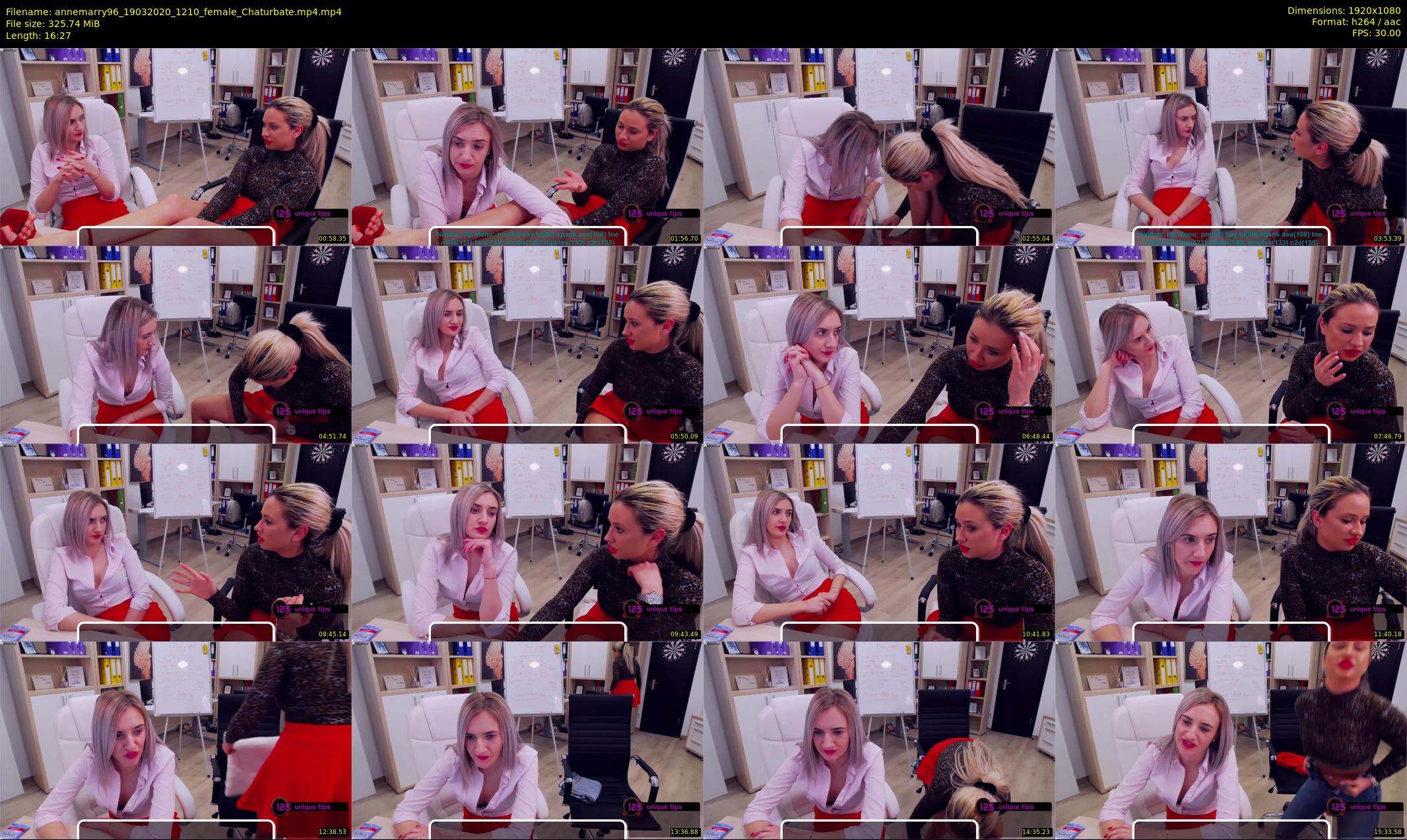 annemarry96 — 17 minute Chaturbate female cam show recording, 1080p, Mar 19, 2020