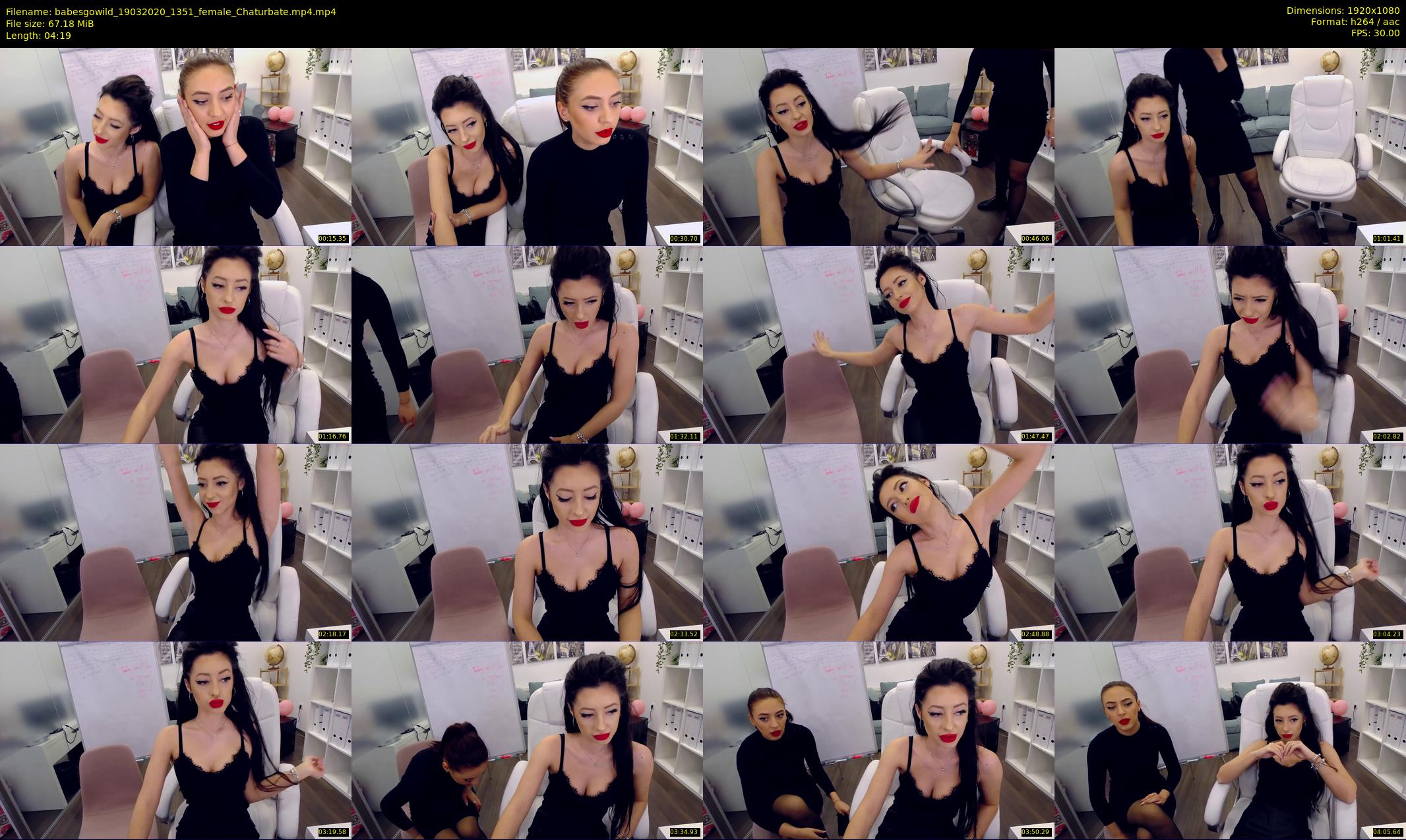 babesgowild — 5 minute Chaturbate couple cam show recording, 1080p, Mar 19, 2020
