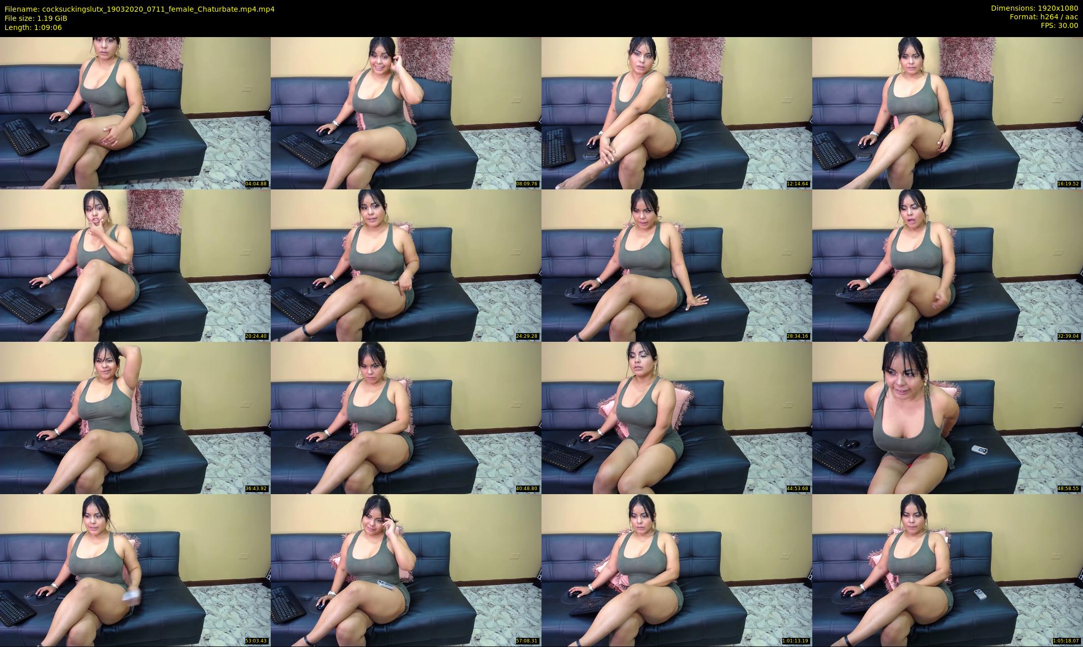 cocksuckingslutx — 70 minute Chaturbate female cam show recording, 1080p, Mar 19, 2020
