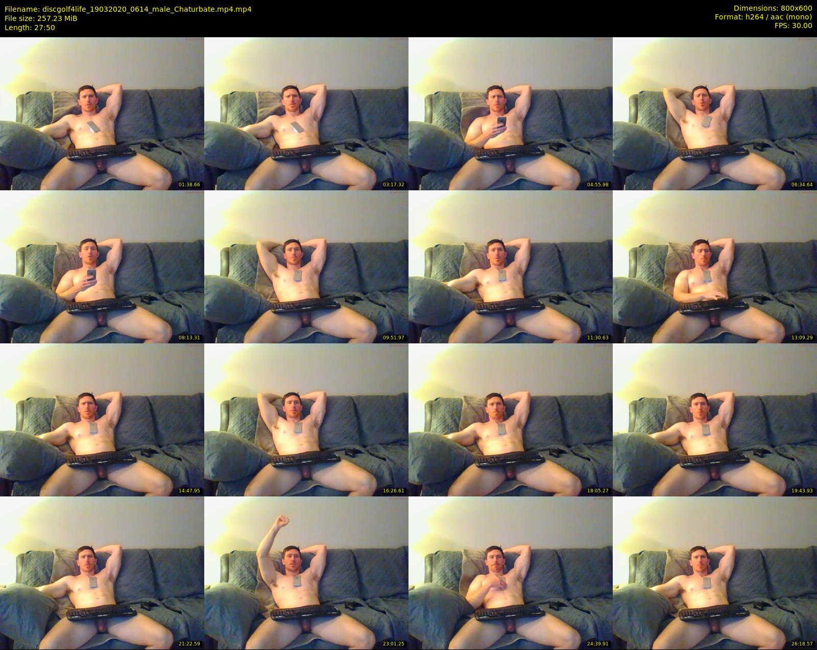 discgolf4life — 28 minute Chaturbate male cam show recording, 480p, Mar 19, 2020