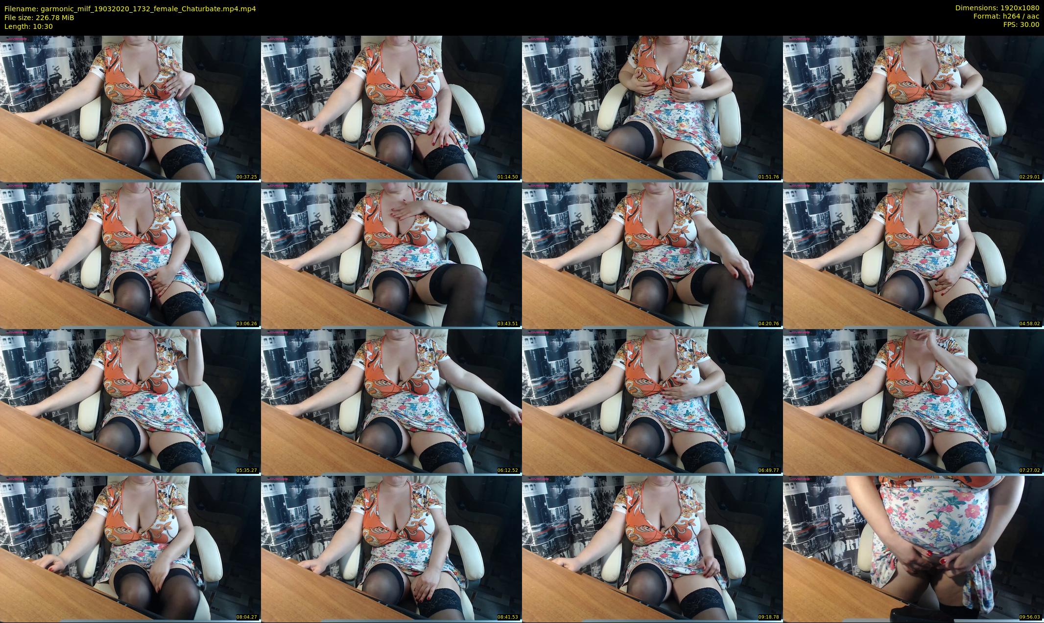 garmonic_milf — 11 minute Chaturbate female cam show recording, 1080p, Mar 19, 2020