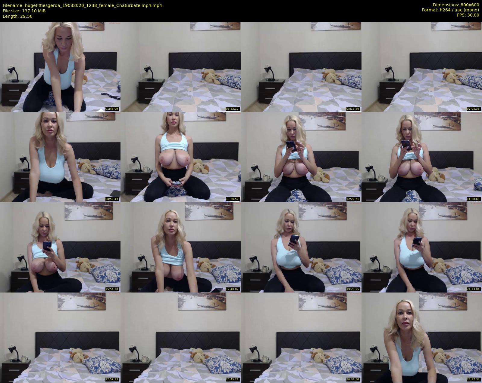 hugetittiesgerda — 30 minute Chaturbate female cam show recording, 480p, Mar 19, 2020