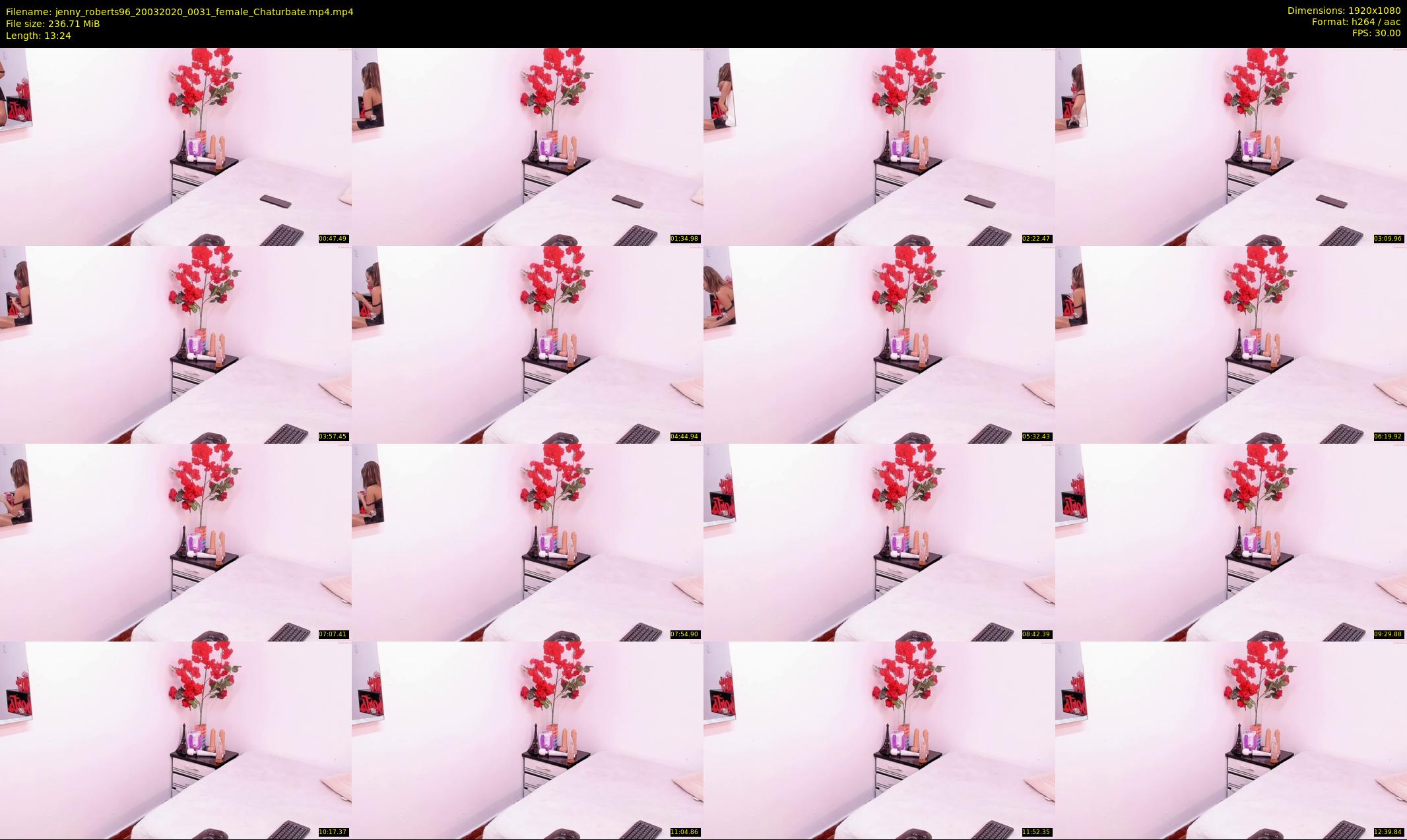 jenny_roberts96 — 14 minute Chaturbate female cam show recording, 1080p, Mar 20, 2020